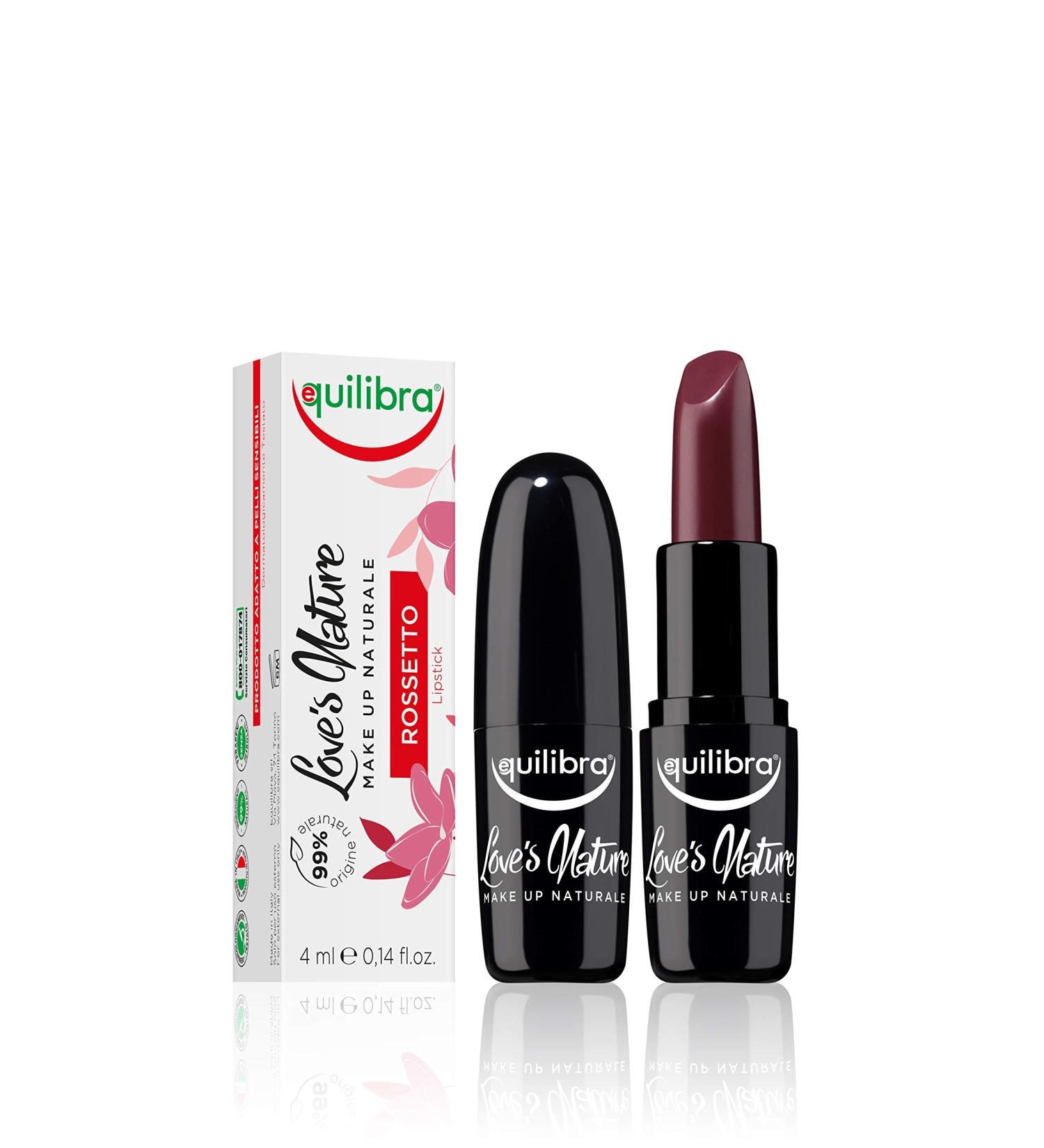 Equilibra Equilibra Love's Nature Lipstick Magenta