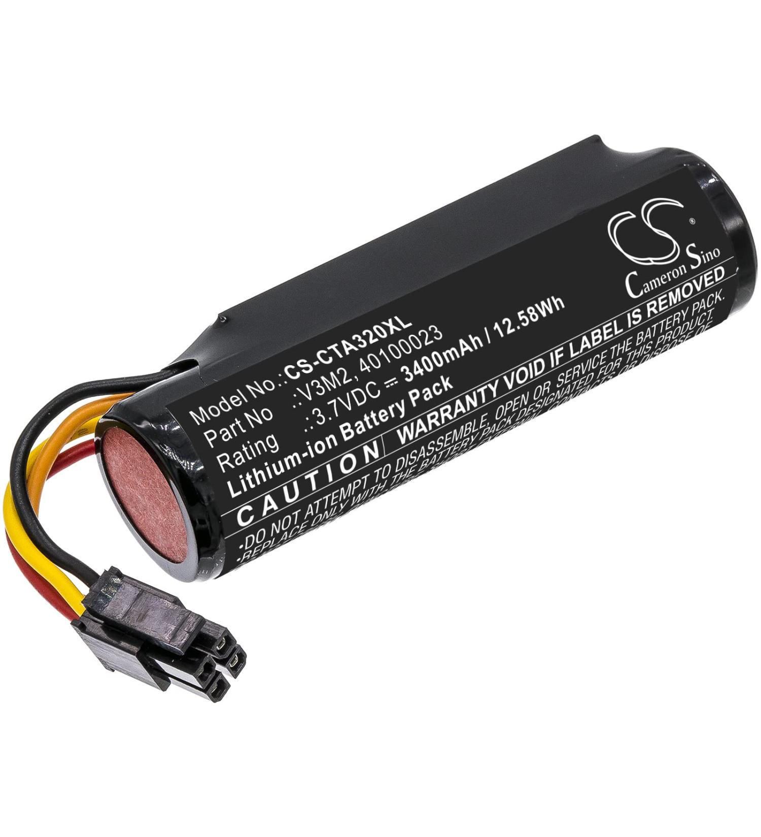 Replacement Battery for Castles Vega 3000 - 3400mAh/3.7V V2 40100023 | International Shipping Available - Buy Online on GoSupps.com