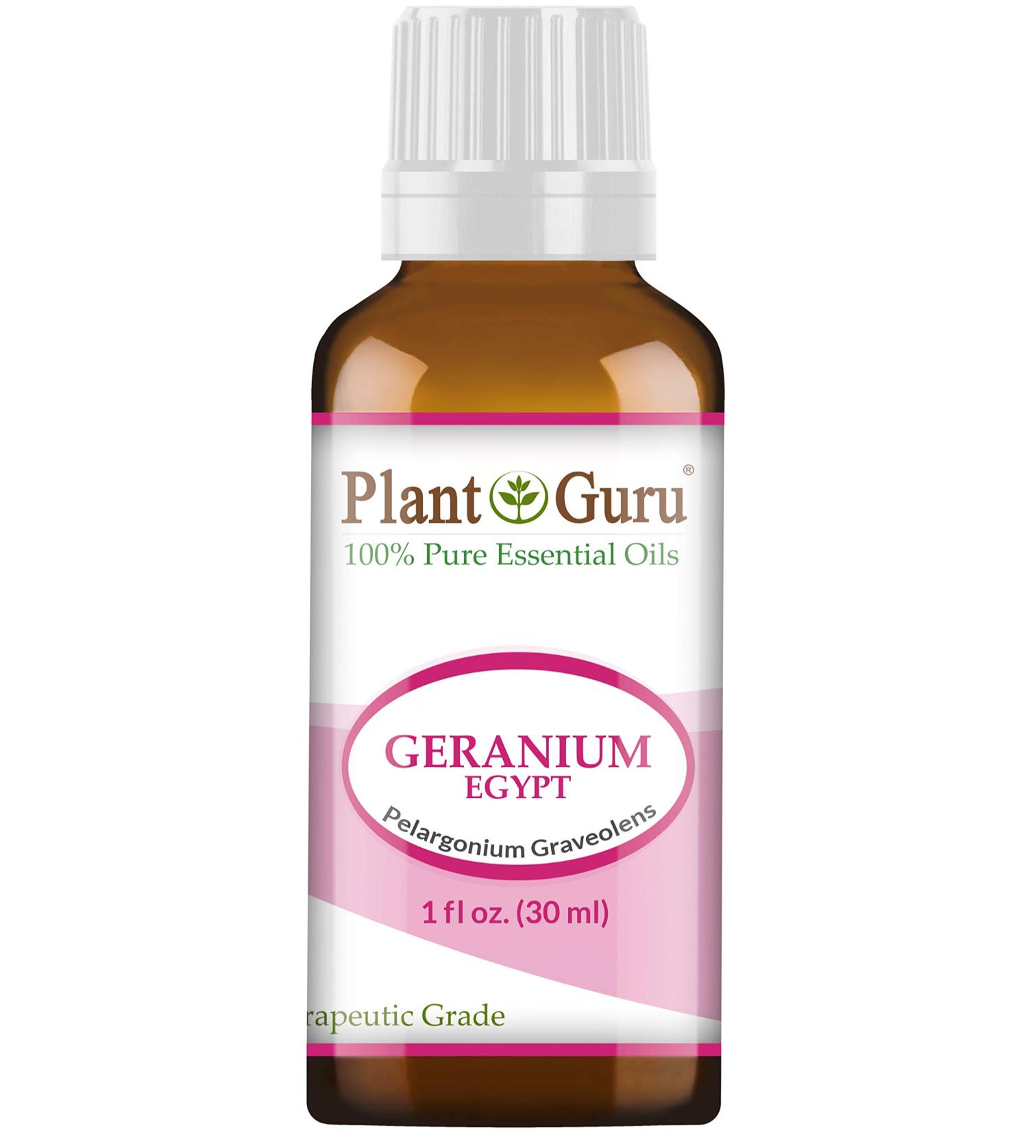 Geranium Egypt Essential Oil 1 oz / 30 ml 100% Pure Undiluted Therapeutic Grade.