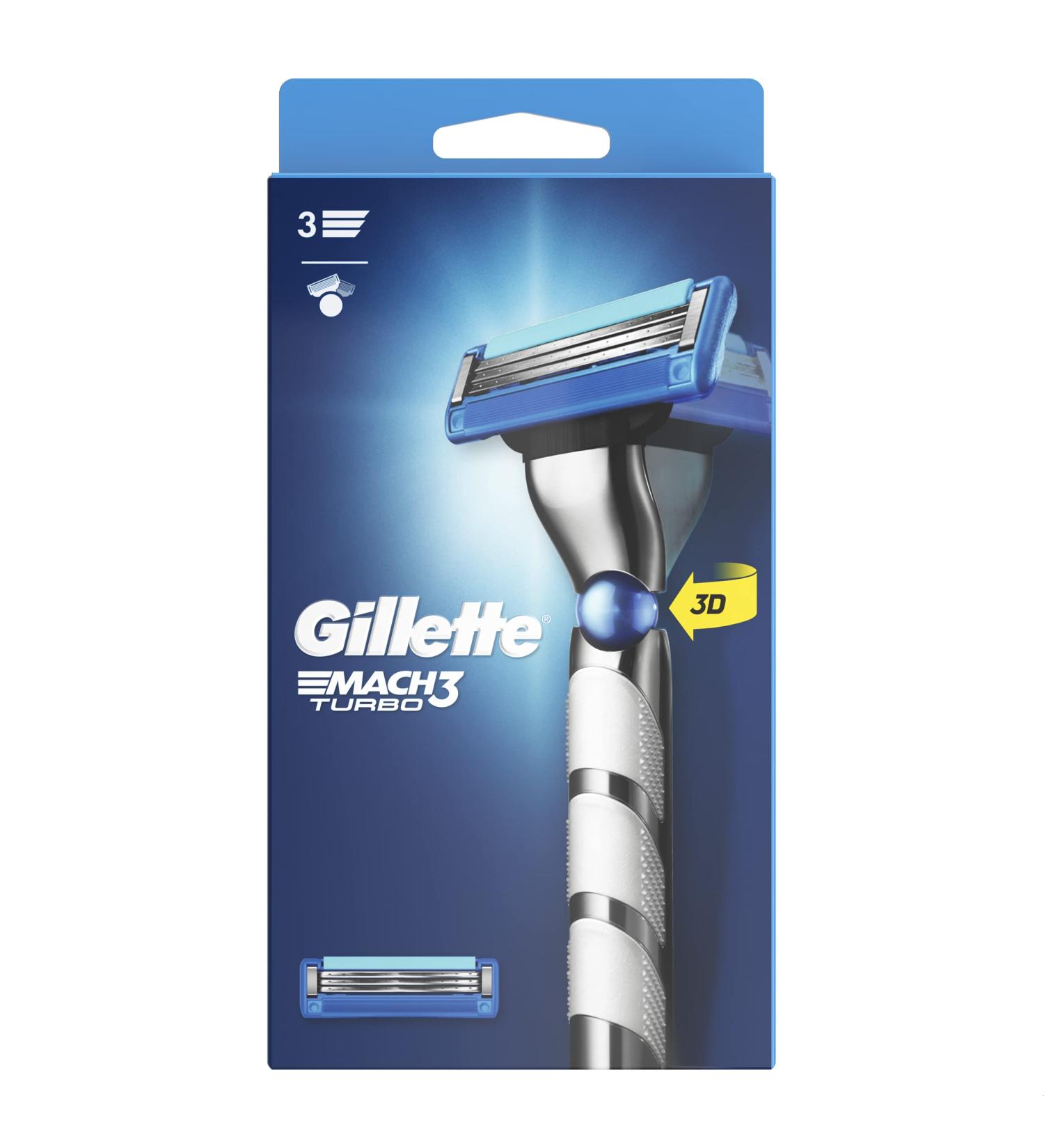 Gilette Mach3 Turbo 2 Shaving System - Buy Online on GoSupps.com