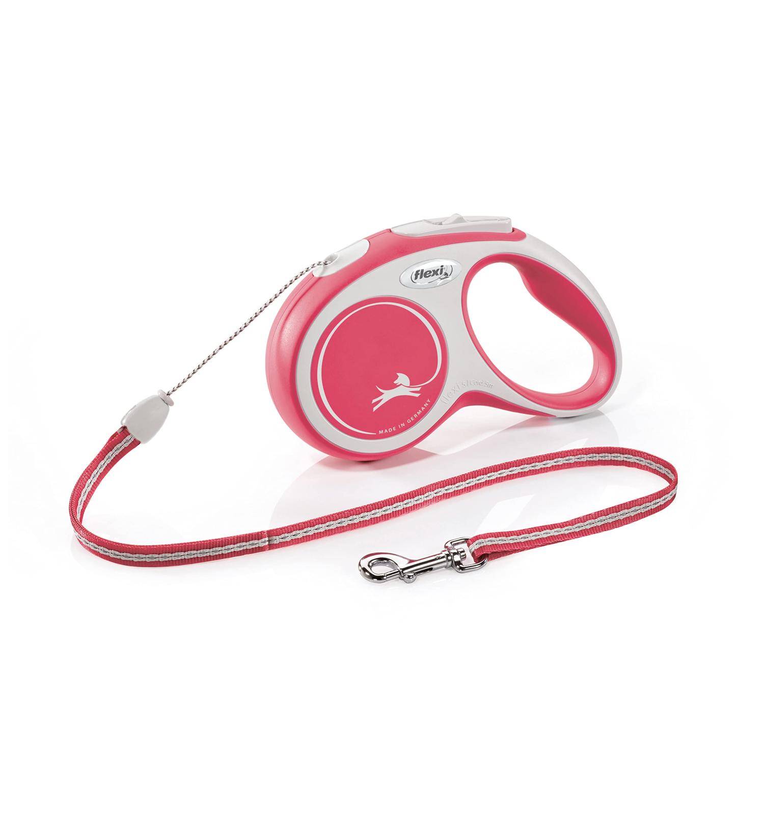 Buy Flexi Dog Leash - Extendable Soft Handle 3/5/8m 20kg Capacity Red Small - International Shipping - Buy Online on GoSupps.com