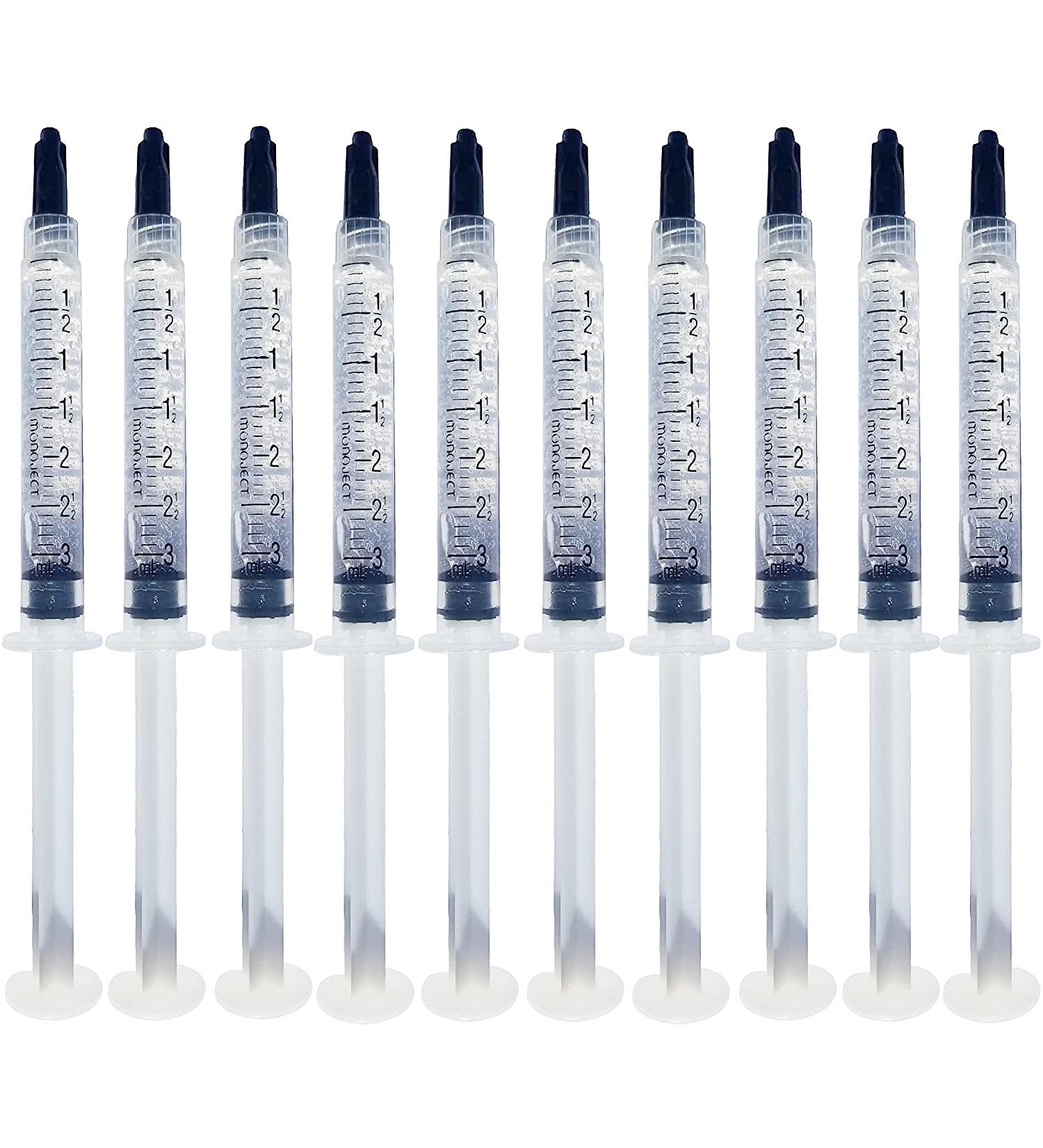 Bright White Smiles 44% Carbamide Peroxide Teeth Whitening Gel Refill Kit - 10 Tubes - Buy Online on GoSupps.com