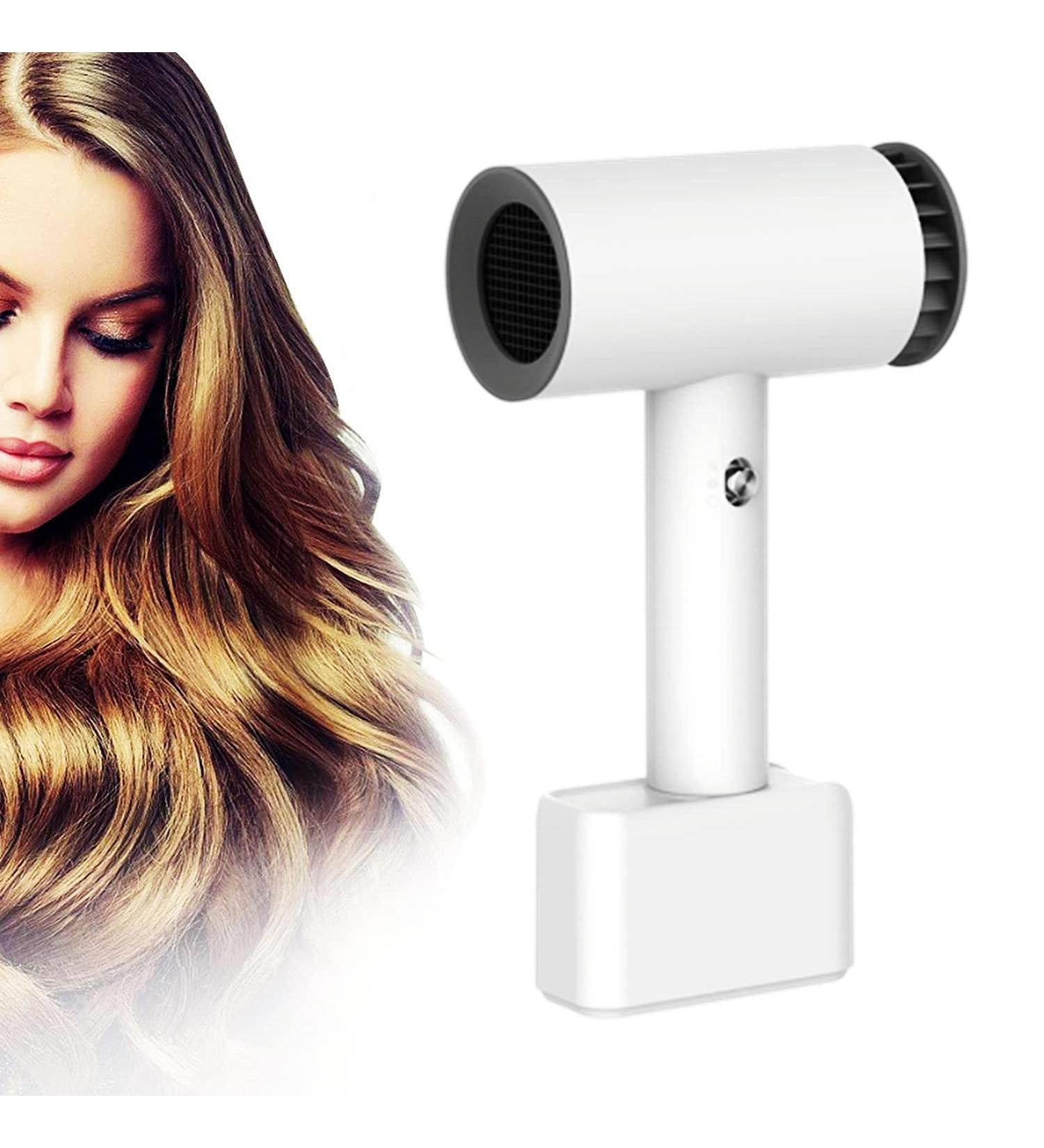 Cordless Hair Dryer Rechargeable Cordless Hair Dryer 350W Portable Travel Hair Dryer for Home/Commercial - Buy Online on GoSupps.com