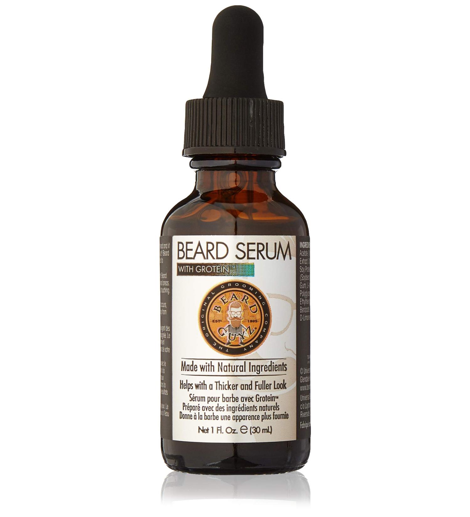 Beard Guyz Beard Serum with Grotein 1oz - Nourish & Style Your Beard | International Shipping Available - Buy Online on GoSupps.com