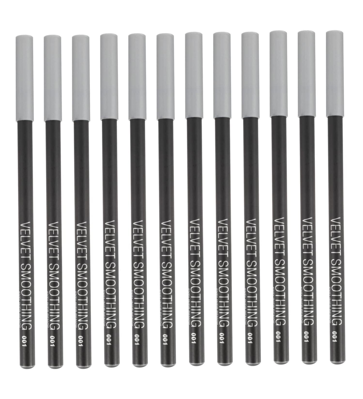 LALAFINA 12pcs Black Eyeliner 1 Eyebrow Pen Black Eyeliner Black Eyeliner Pencils Eyeliner Eyebrow Pencil Set Makeup Accessory Eyeliner Black Female Eyeliners Tool - Buy Online on GoSupps.com