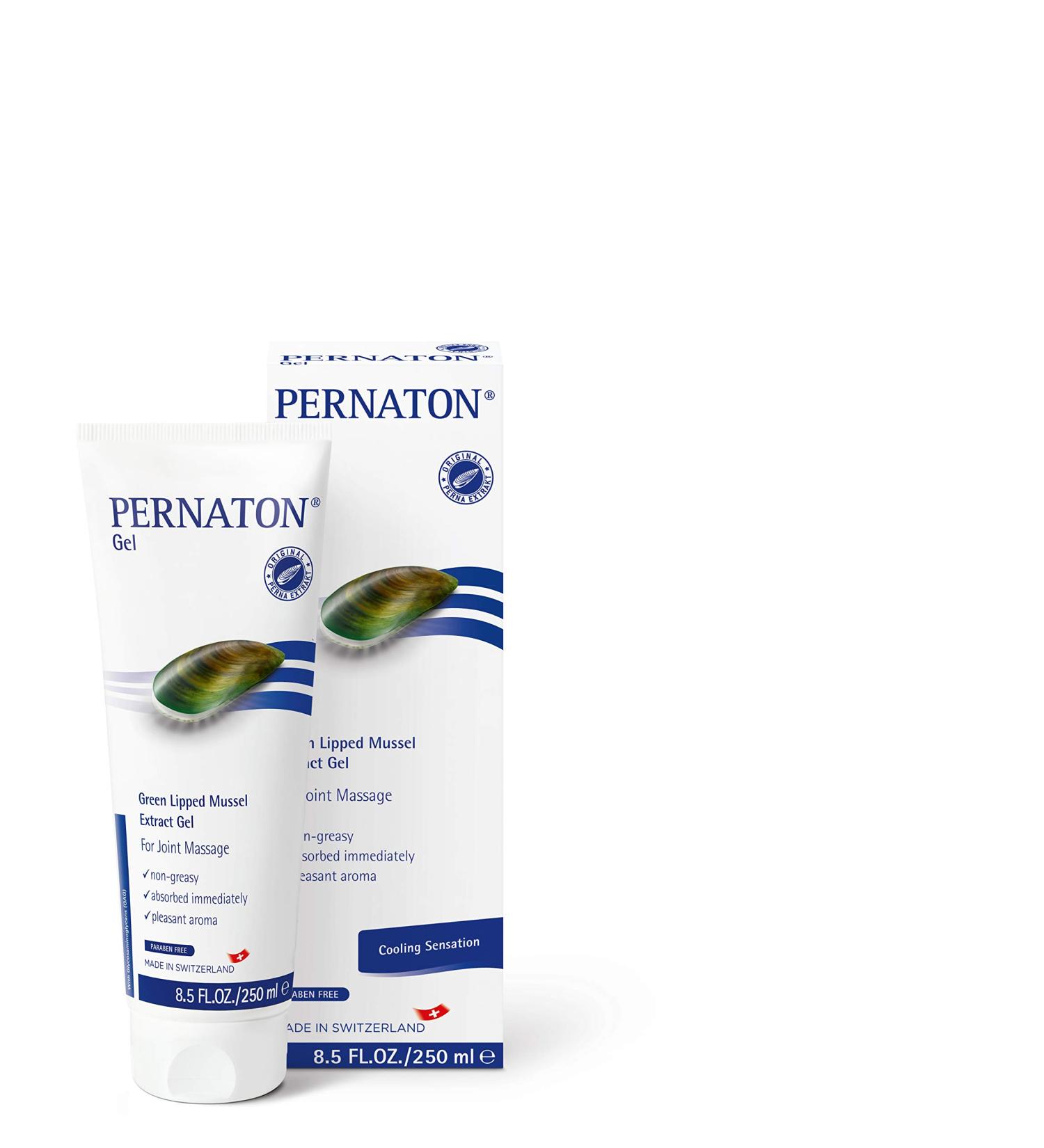 Pernaton Green Lipped Mussel Gel 250ml - Joint Massage for Pain Relief - Pack of 1 - Buy Online on GoSupps.com