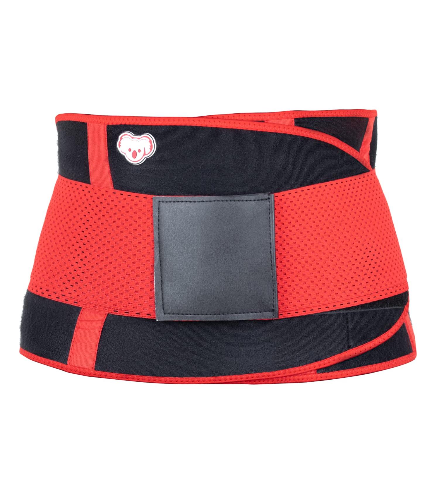 Koalaa Lumbar Back Support Belt | Spine Stabilization & Relief from Back Pain | Ischias & Iliosacral Support (S-XL) - Buy Online on GoSupps.com