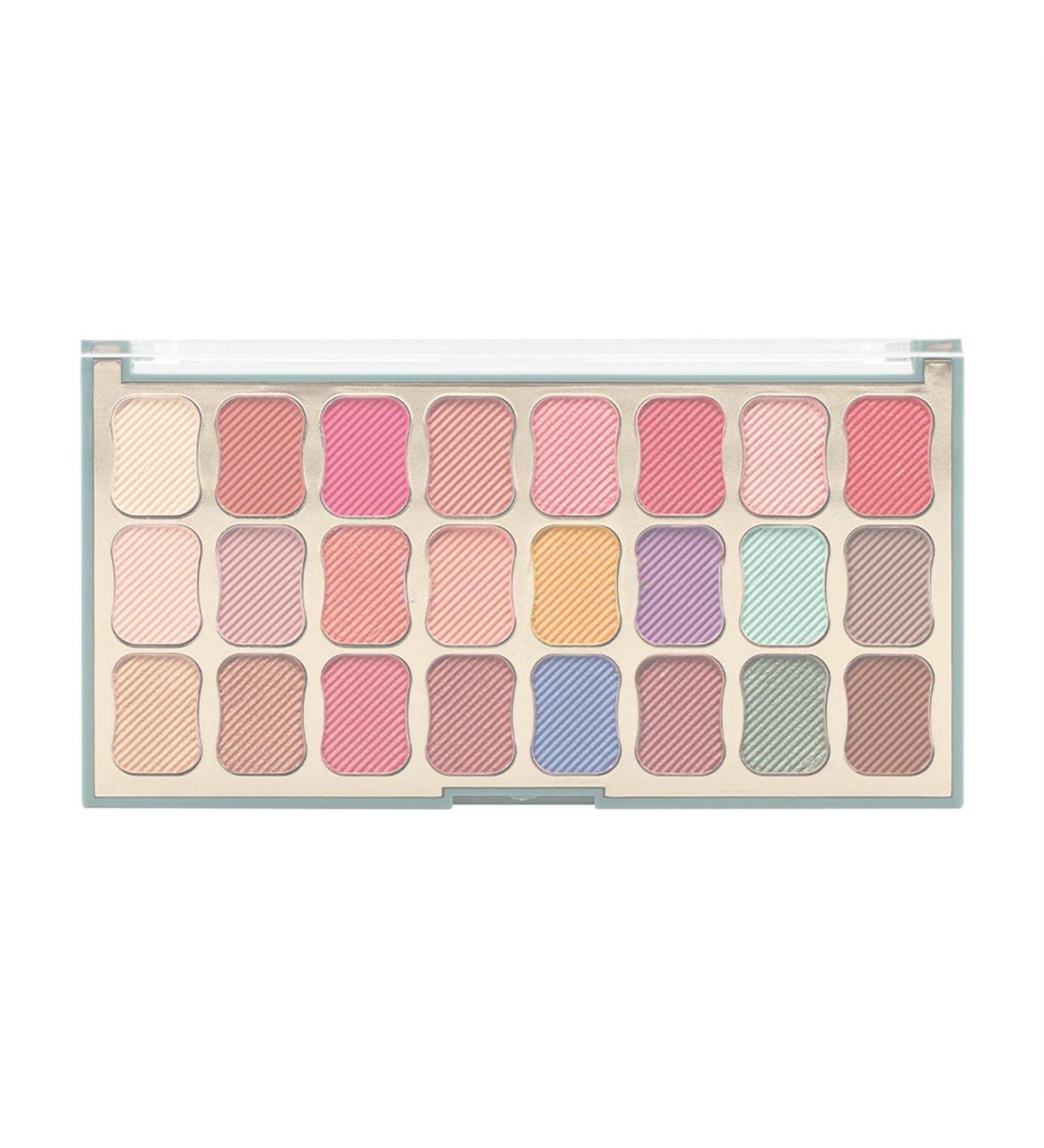5 Eyeshadow Makeup Palette | 24 Colors Long Lasting Eyeshadow Makeup Pallet - Multi Reflective Shimmer Glitter Eyeshadow Makeup Pallet with Brush and 5 Pcs 06 - Buy Online on GoSupps.com