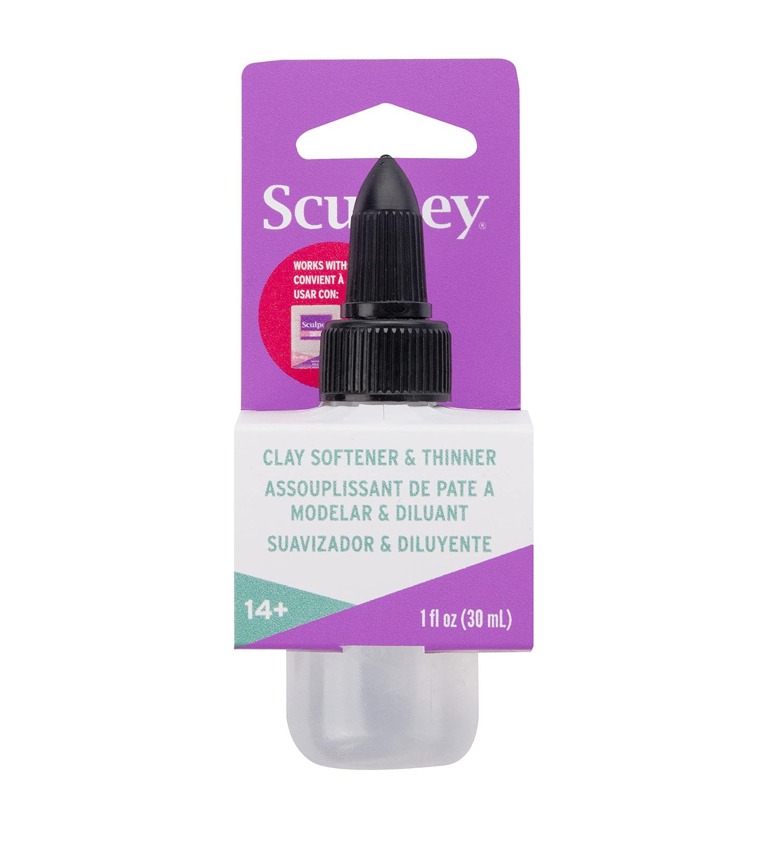 Sculpey Clay Softener 1 oz. Clear