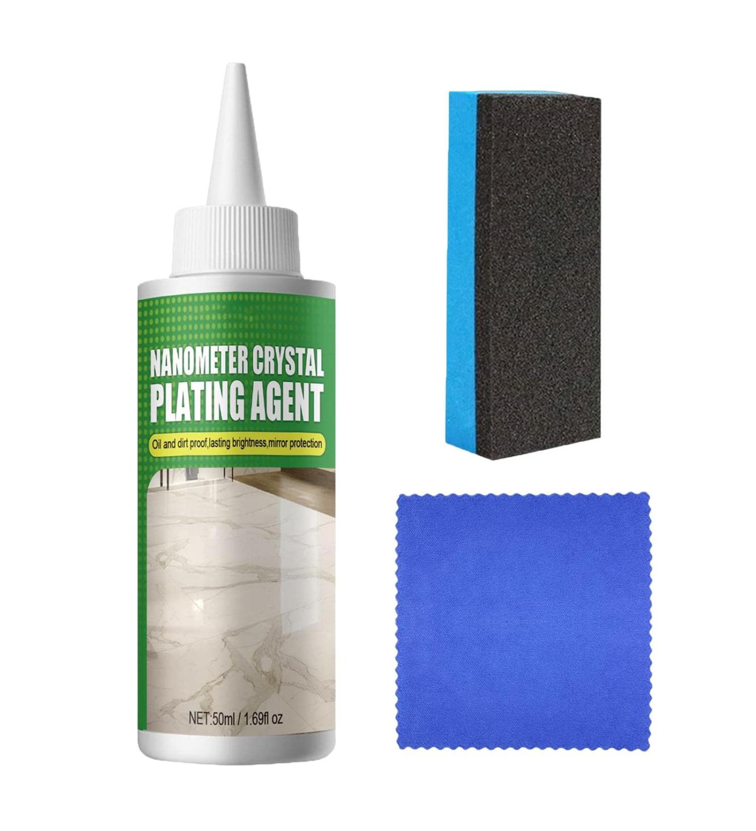 Crystal Plating Agent | Marble Crystal-Plating Agent Easy to Use | Marble Scratch Repair Refurbishment Long-Lasting Protective Film Agent for Tile & Furniture Pochy - Buy Online on GoSupps.com