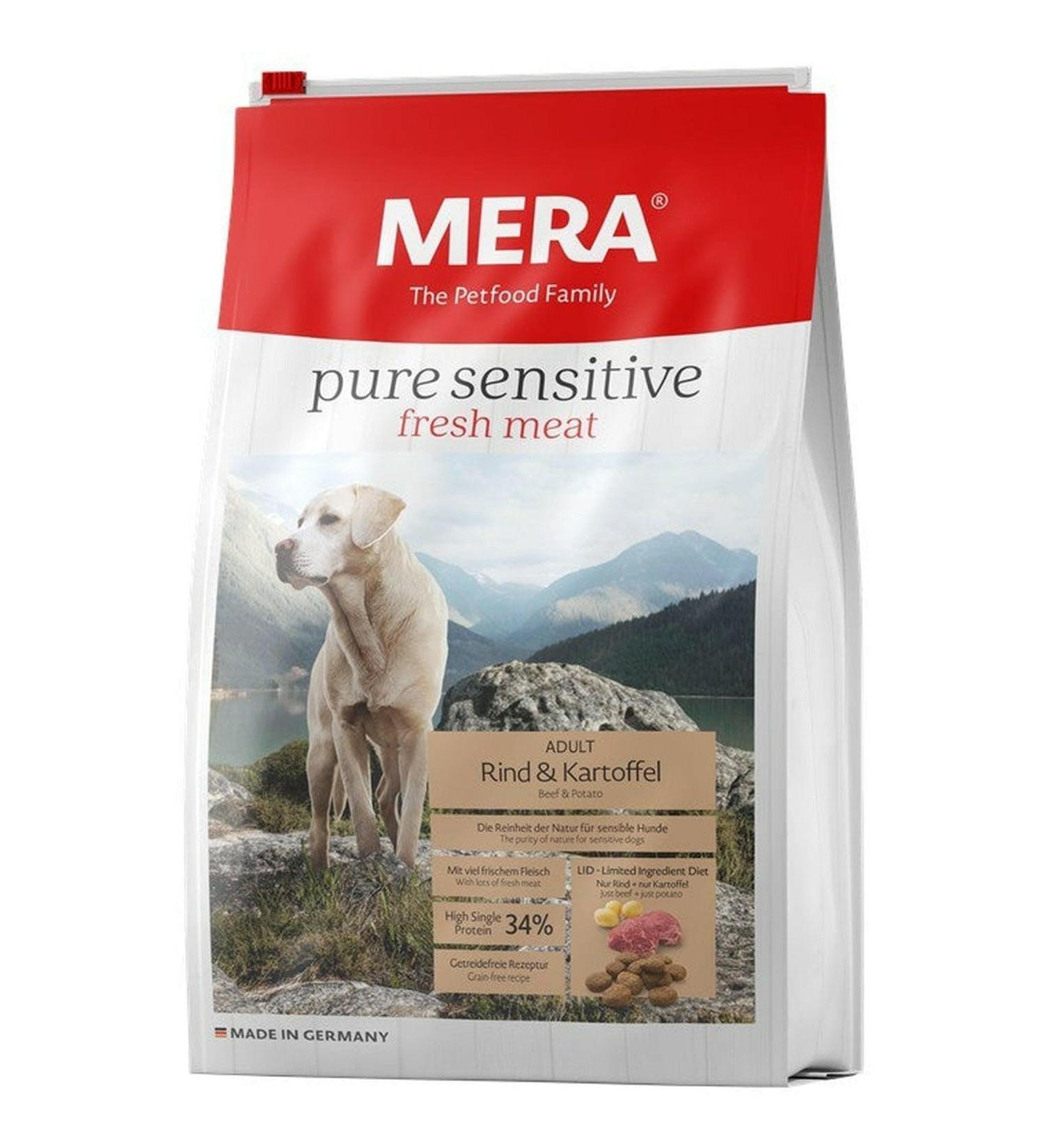 Mera Dog Pure Sensitive Fresh Meat Beef & Potato 1kg