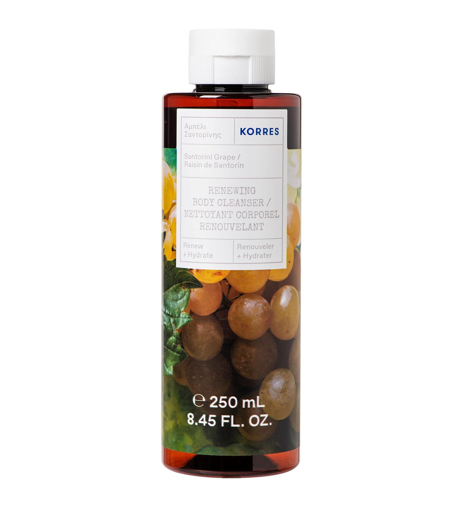 KORRES Renewing Body Cleanser - Santorini Grape 8.45 fl. Oz - Buy Online on GoSupps.com