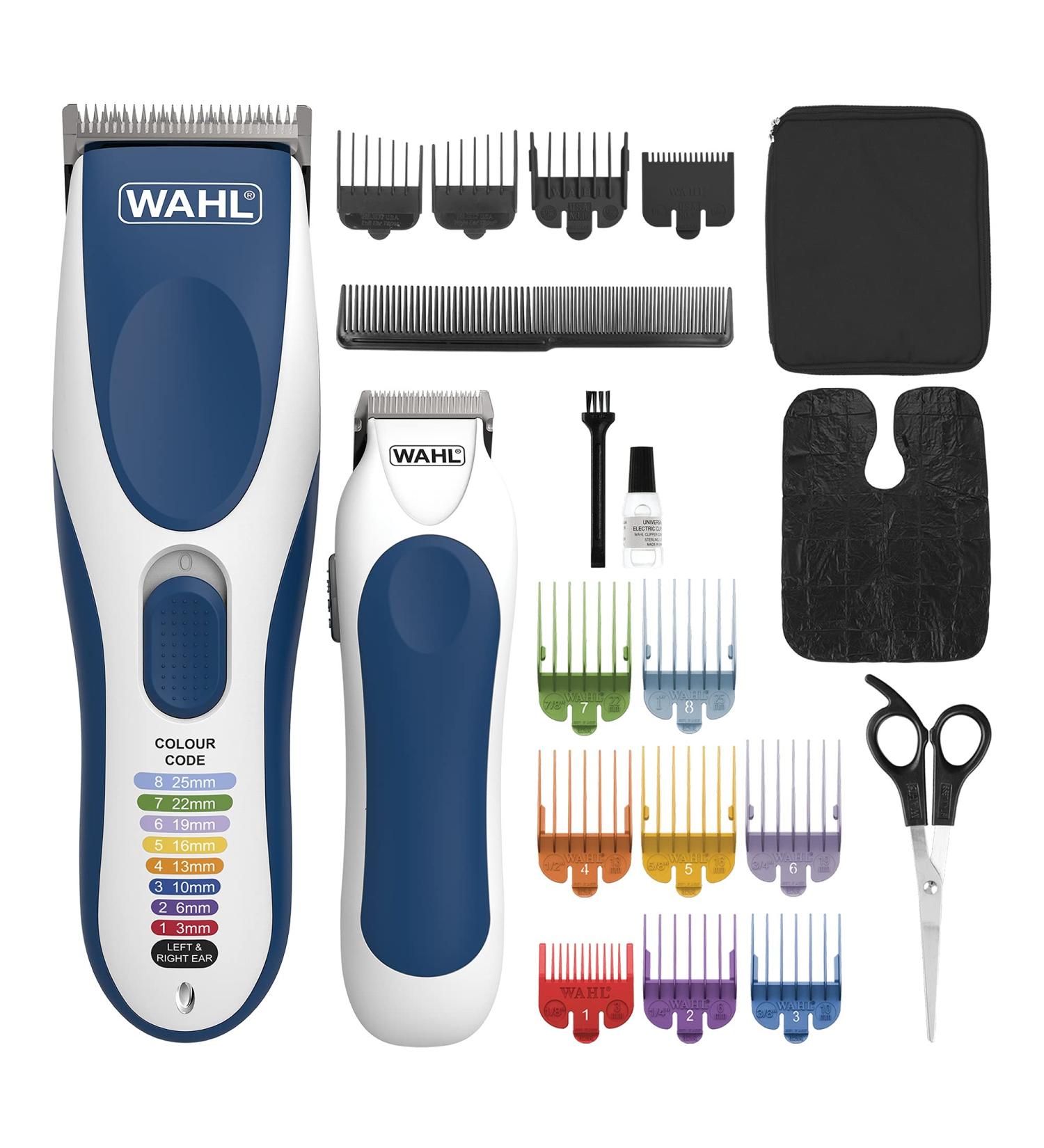 Wahl Colour Pro Cordless Combi Kit - Men's Hair Clippers with Beard Trimmer - Grooming Kit - Buy Online on GoSupps.com