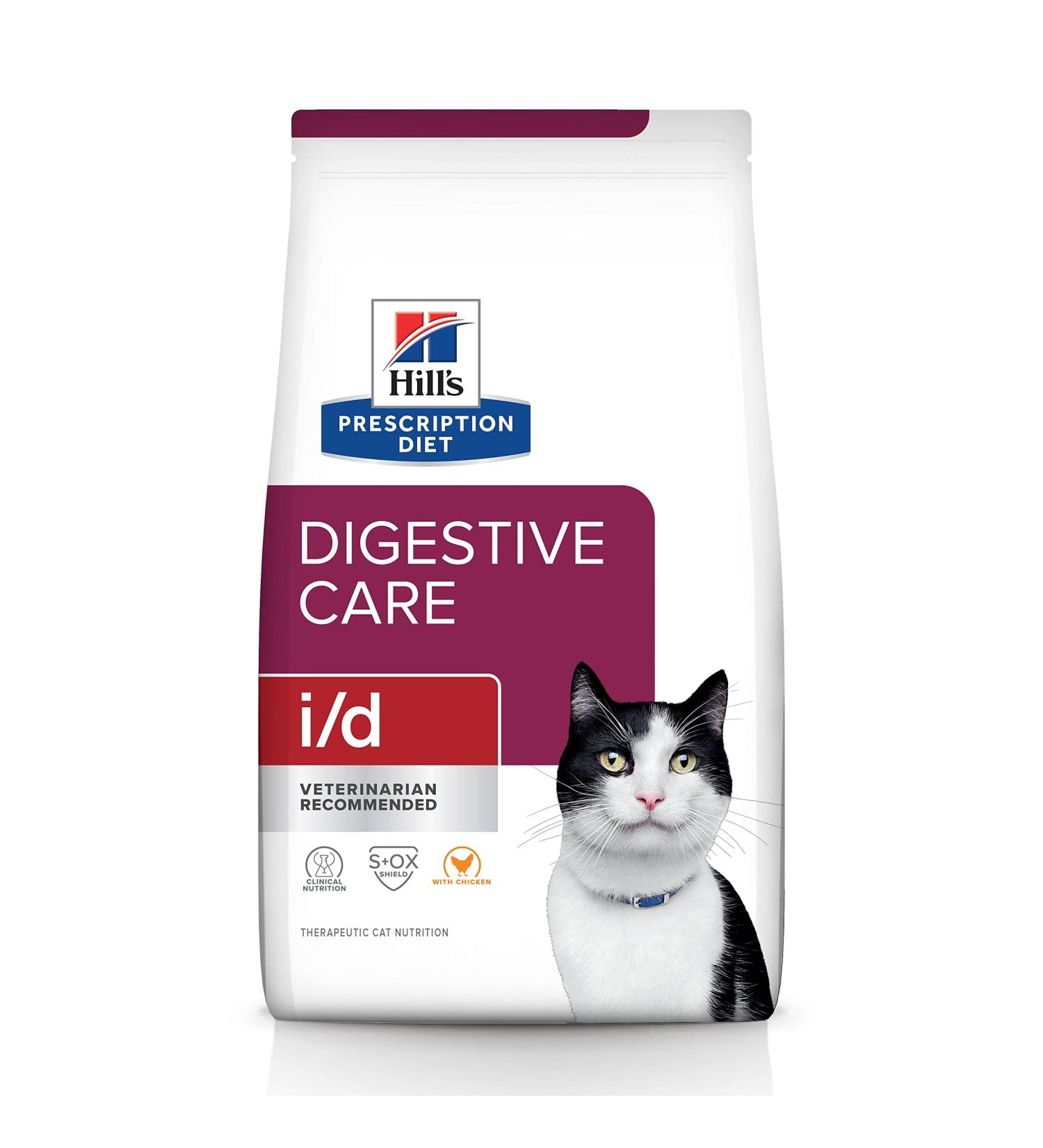 Hill's Prescription Diet i/d Digestive Care Cat Food 8.5lb - Veterinary Diet - Buy Online on GoSupps.com