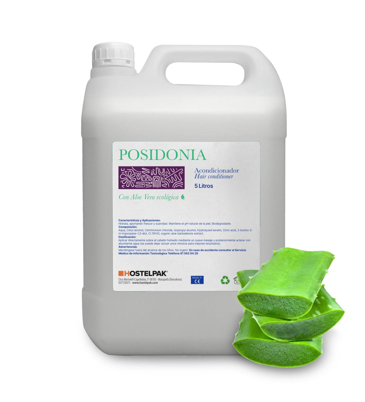  Hostelpak 1 Posidonia Collection conditioner with organic aloe vera 5L | Posidonia Collection Hotel Amenities - Buy Online on GoSupps.com