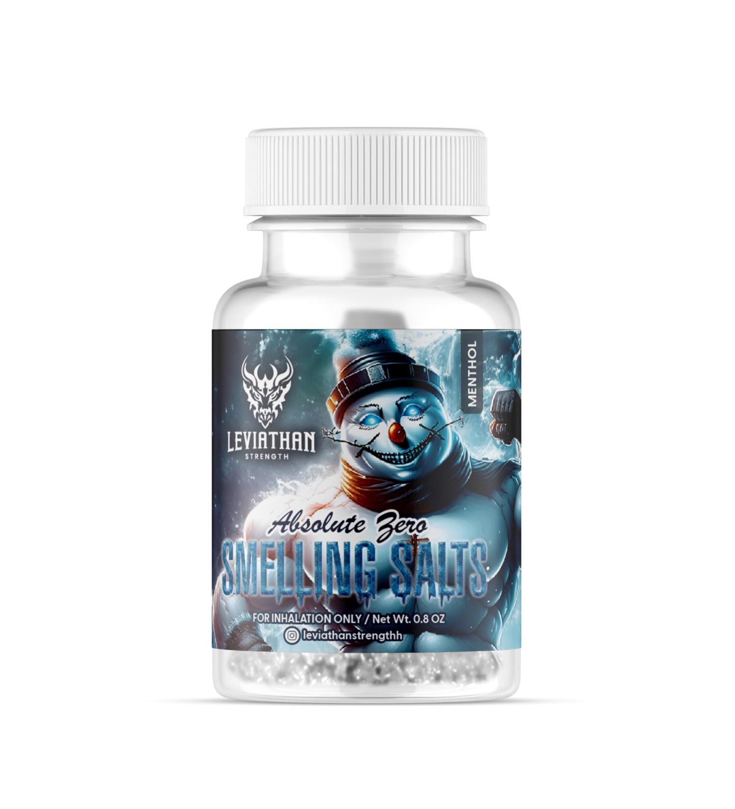 Leviathan Strength - Absolute Zero - Smelling Salts - Ammonia Inhalants for Athletes - Buy Online on GoSupps.com