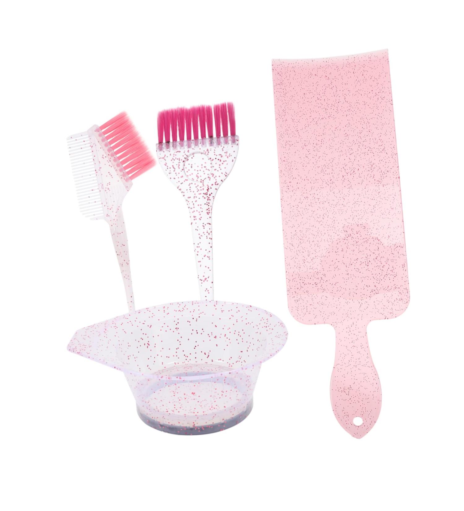Baluue 1 Set Translucent Hair Dye Set Mixing Bowl and Brush Hair Dye Brush Hair Dye Bowls Hair Coloring Kit Hair Color Brush and Bowl Hair Dye Kit Brush and Bowl Hair Color Kit Pp 16.00X14.10X6.00CM As Shown - Buy Online on GoSupps.com