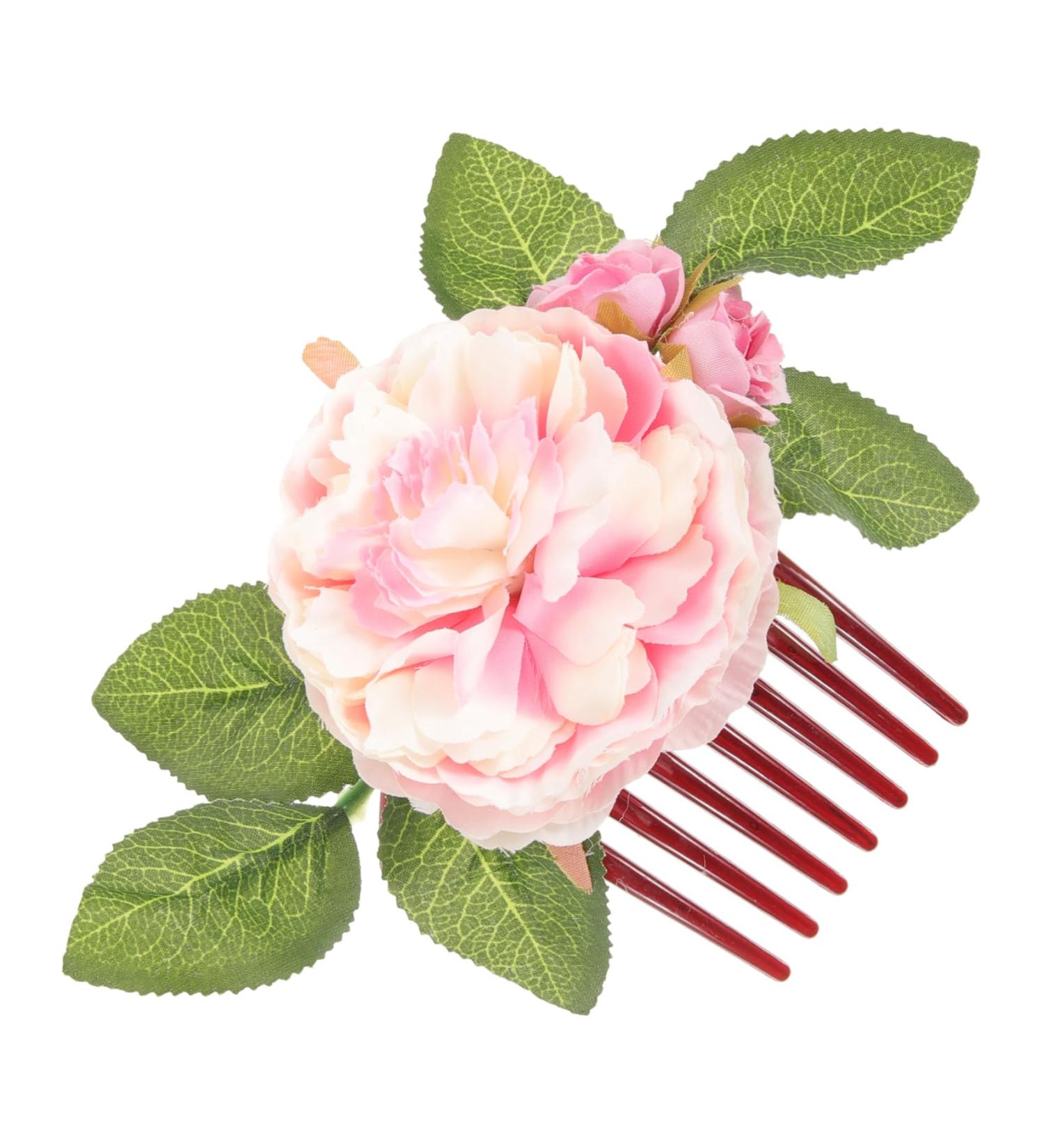 Housoutil Side Hair Combs Hair Comb Clips Versatile Hair Accessory Daily Wear Hair Accessory Hair Pin Hair Clip Flowers for Hair Decorative Hair Combs Side Combs for Women Thick Hair Fashion - Buy Online on GoSupps.com