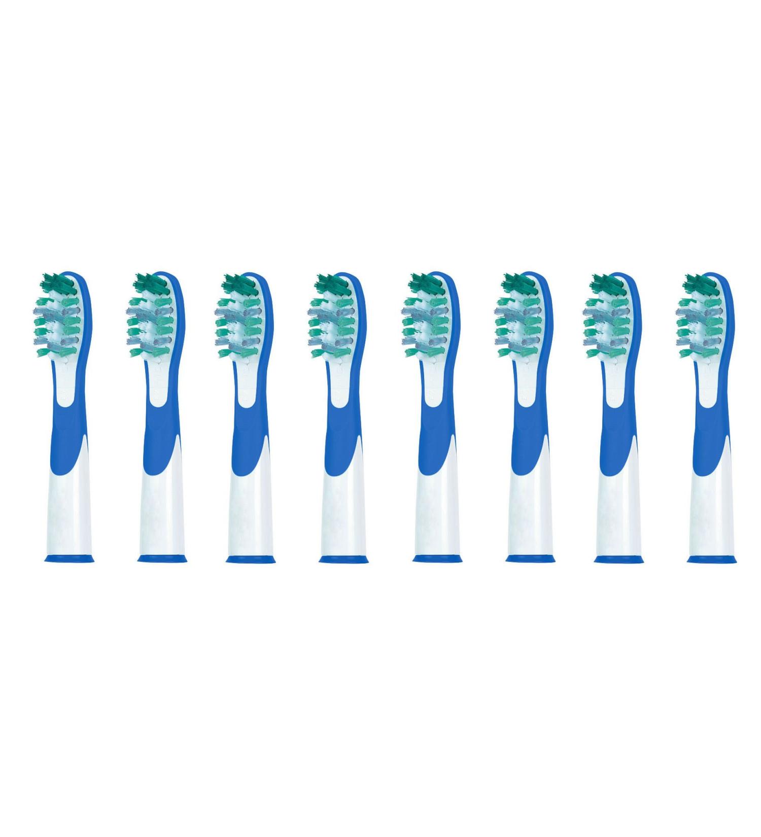 Littlebird4 Replacement Toothbrush Heads for Braun Oral B Sonic Complete & Vitality Sonic (8 Pack) - Buy Online on GoSupps.com
