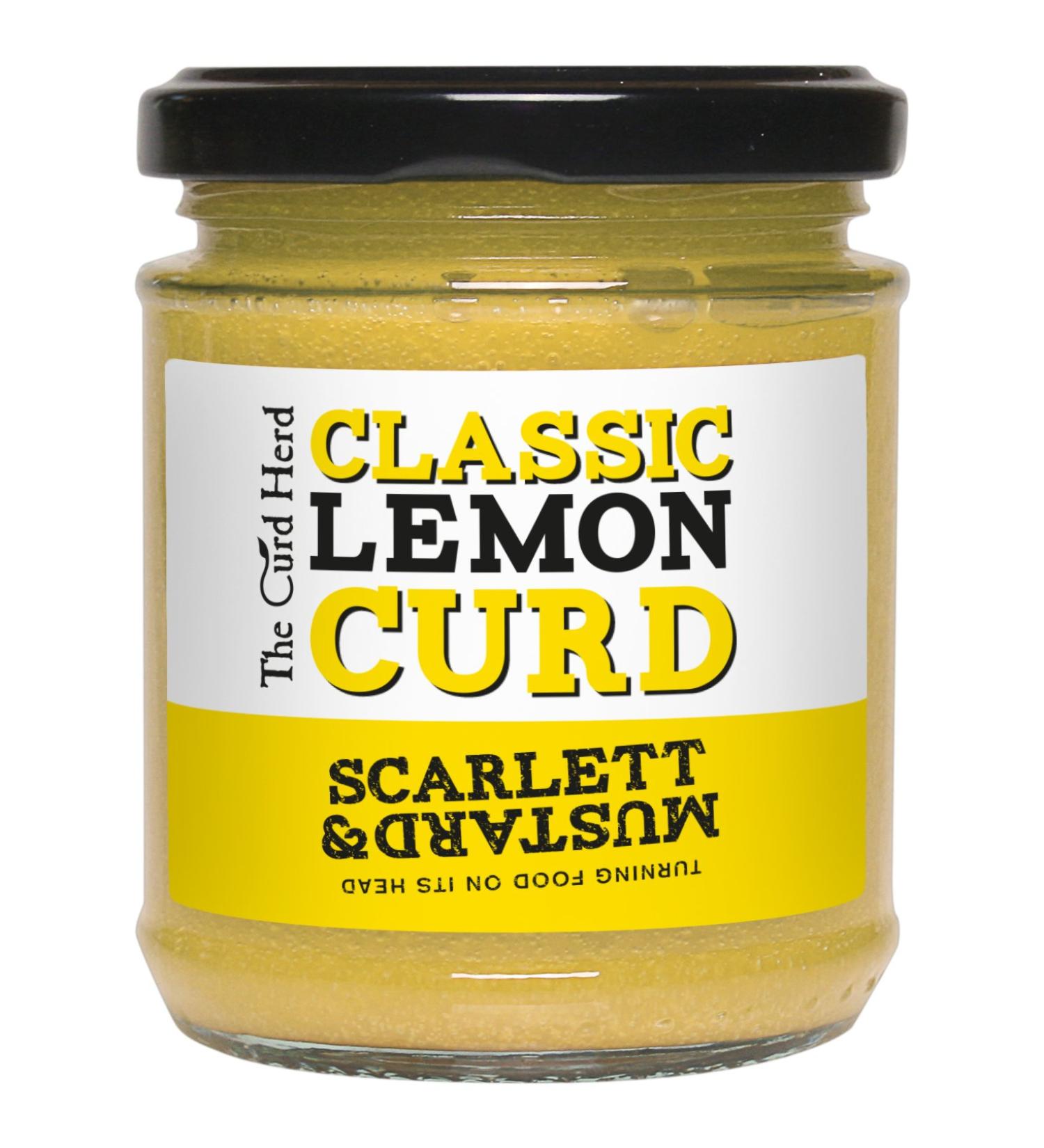 Scarlett & Mustard Classic Lemon Curd 210g