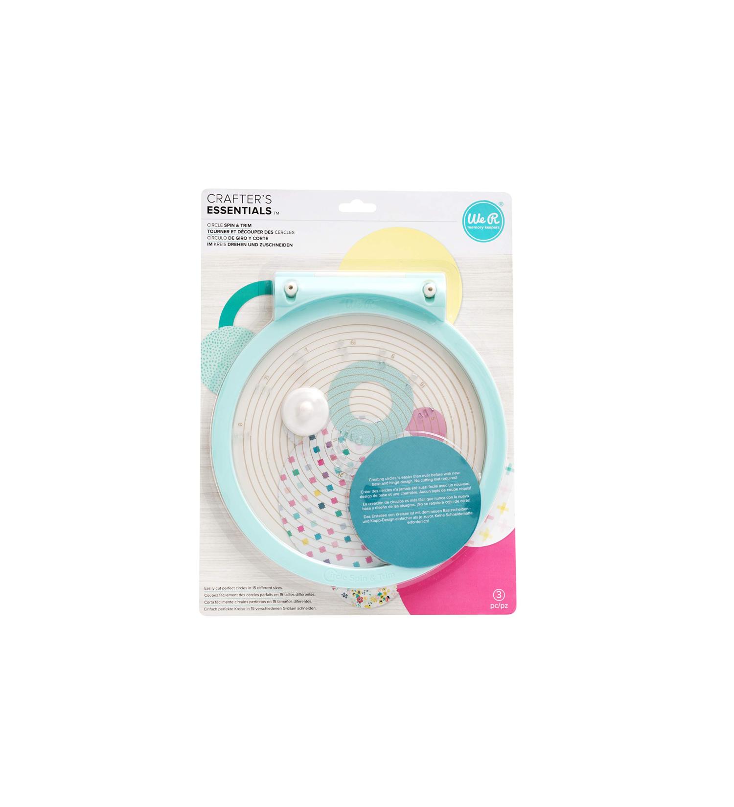 We R Memory Keepers Circle Spin and Trim Tool | Easily Create Perfect Circles - Buy Online on GoSupps.com