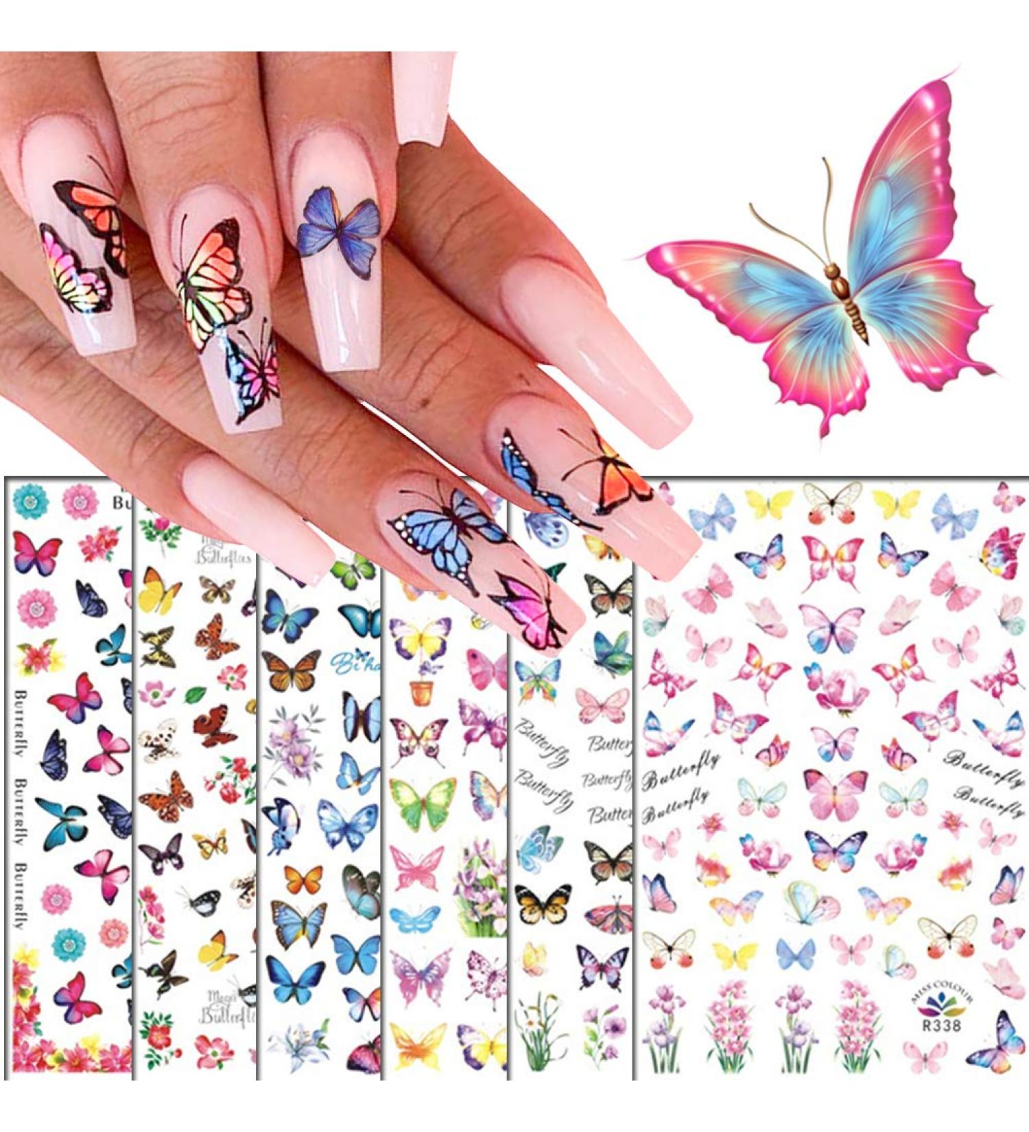 3d nail art stickers cheap