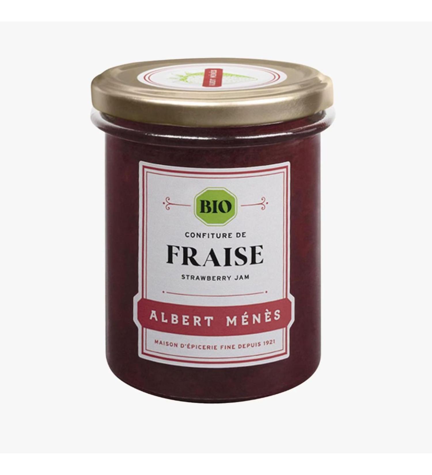 Albert Men AM Organic Jam Extra Strawberry Jam 230 g Pack of 4 - Buy Online on GoSupps.com