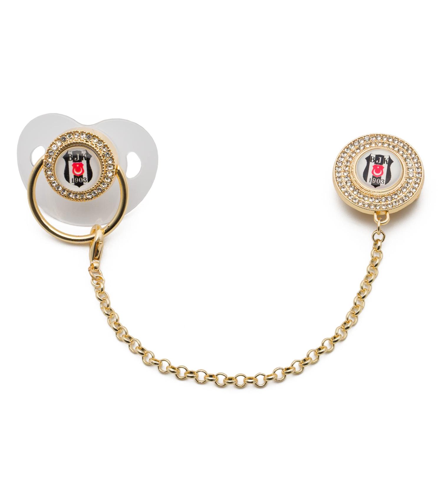 Buy G k-T rk Pacifier Chain & Pacifier | Besiktas Fenerbahce & Allah Symbol | International Shipping - Buy Online on GoSupps.com