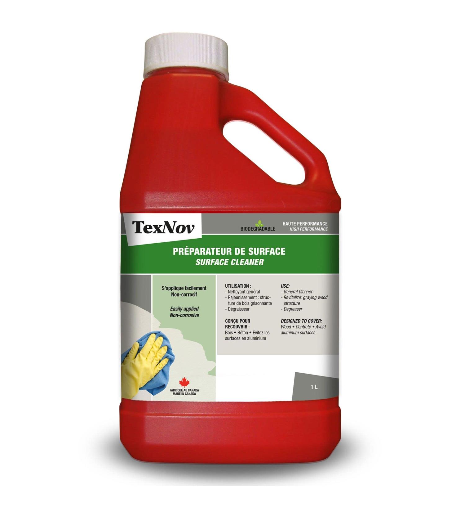 High Performance Exterior Surface Preparator Cleaner- For General cleaning (Stained or painted surface) Wood Graying surface cleaning Certain types of wood and plastic Treated wood cleaning. (3.78 L) 1.00 ml (Pack of 1)