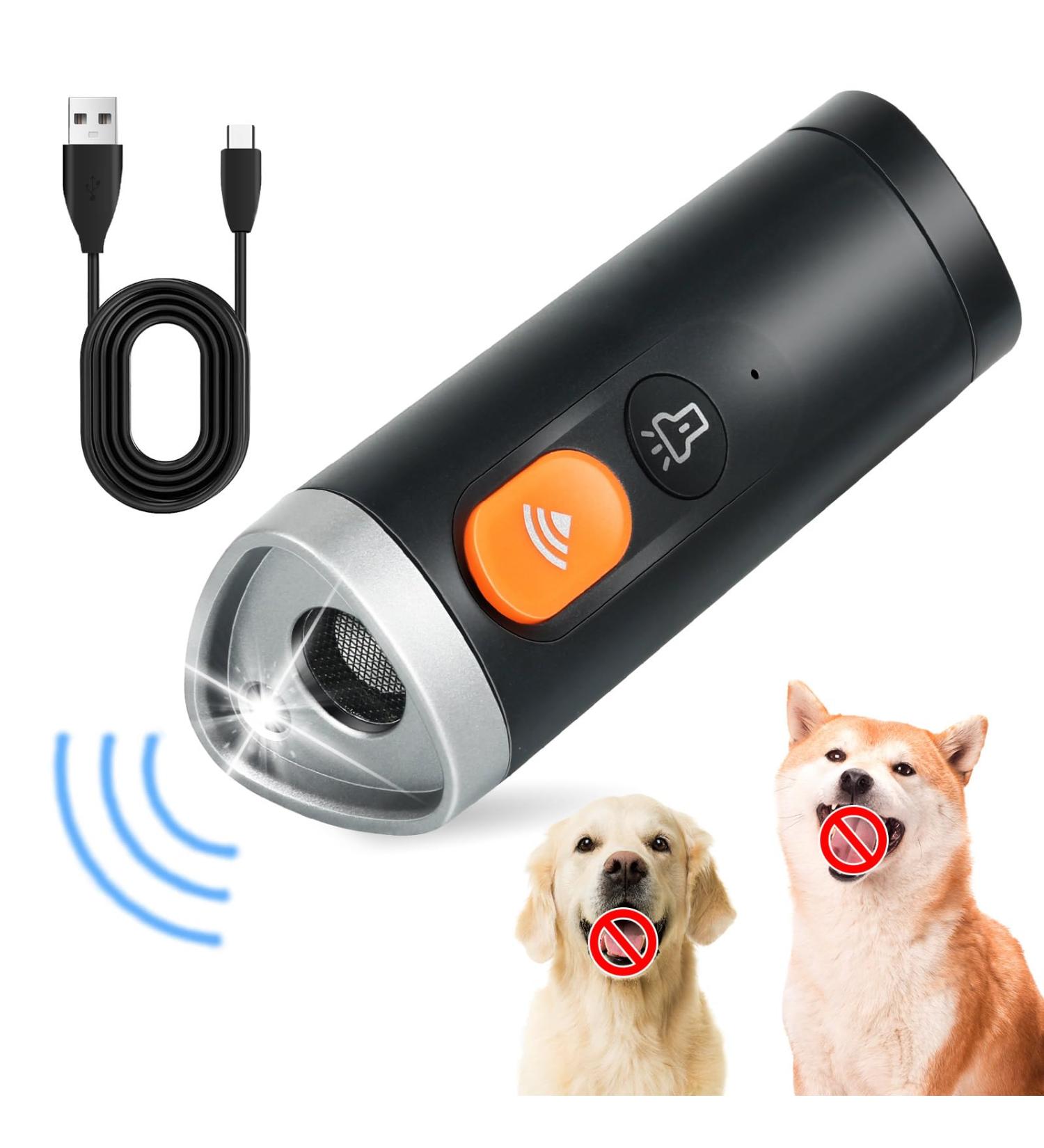 Manguogo Ultrasonic Anti Barking Device - Effective Dog Bark Control Deterrent with Wide Range - Bark Stopper for Most Dogs - Buy Online on GoSupps.com