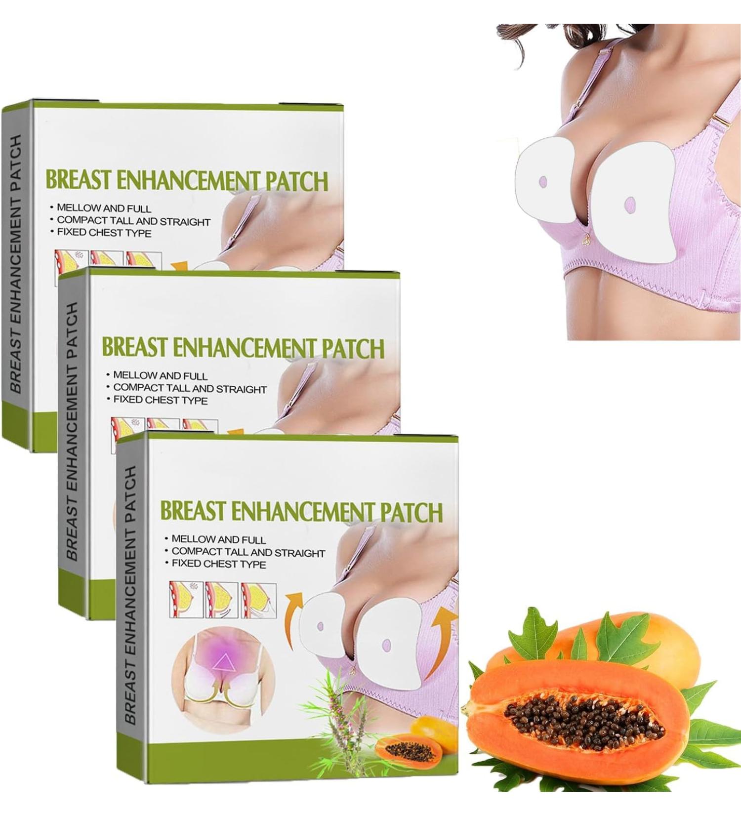 Dyceco Breast Enhancement Patch 2023 - Natural Papaya Rose Patches for Improved Sagging - 30 Pcs - Buy Online on GoSupps.com