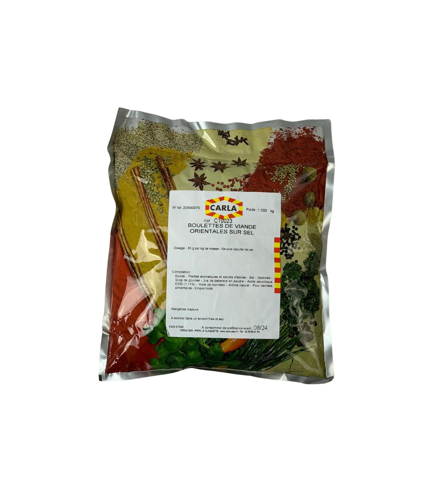  G n rique Kefta Oriental Meatball Seasoning for Stuffing Complete with Salt 1 kg Bag - Buy Online on GoSupps.com