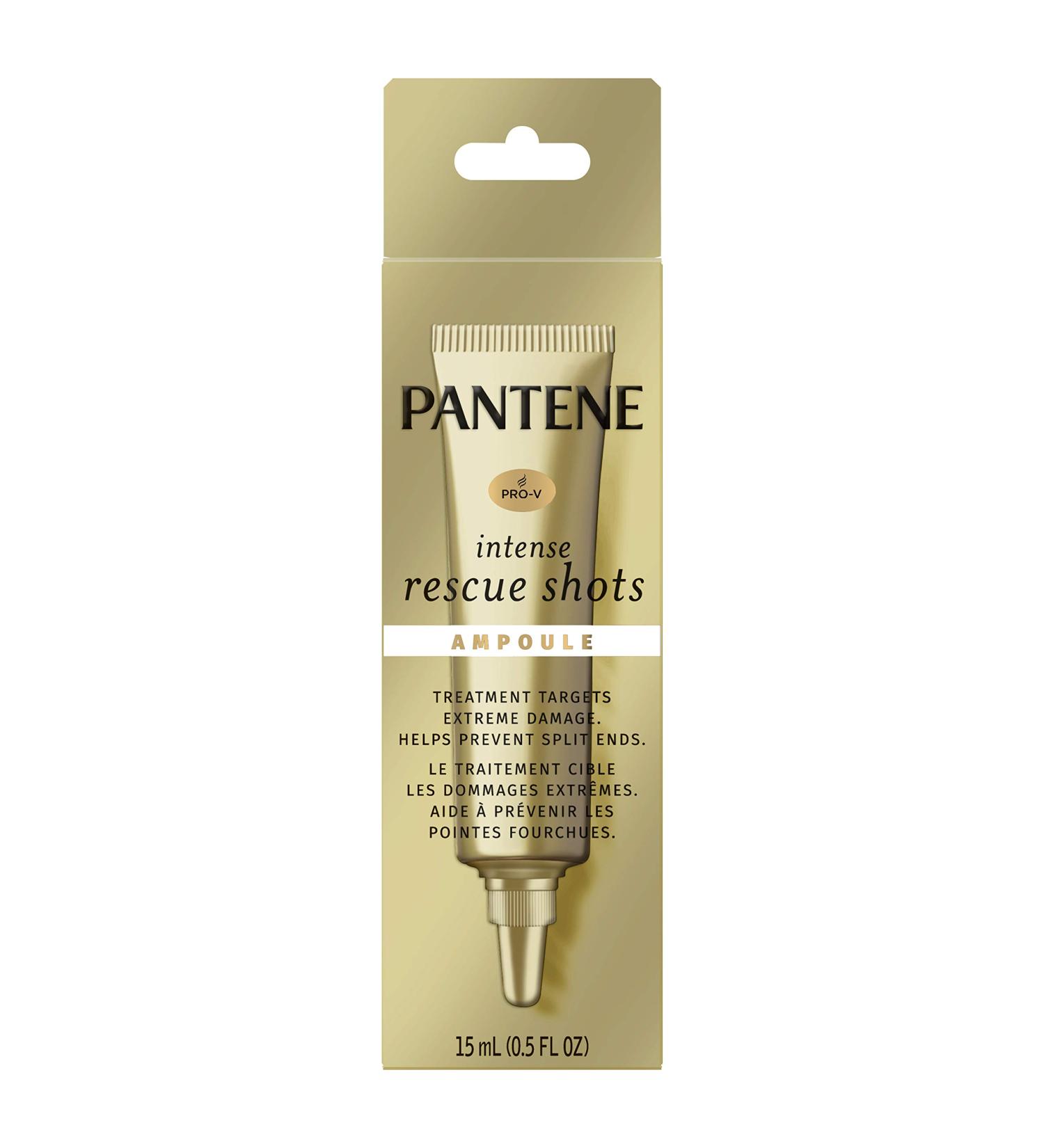 Pantene Pro-V Intense Rescue Shots Treatment 0.5 fl oz - Deep Conditioning Hair Care - Buy Online on GoSupps.com