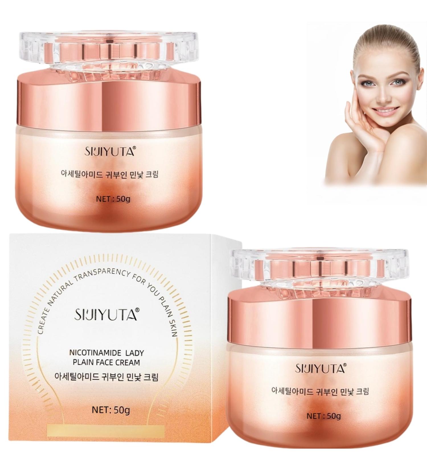 Nicotinamide Precious Tone-Up Cream - SIJIYUTA Hydrating Face & Makeup Cream | Korean Concealer & Hydro Cream for Radiant Skin - Buy Online on GoSupps.com
