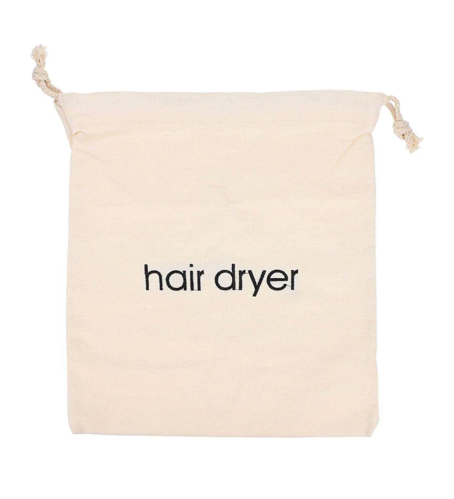 Uonlytech Portable Hair Dryer Storage Bag - Cotton Drawstring Organizer for Travel | Beige Hairdryer Bag - Buy Online on GoSupps.com