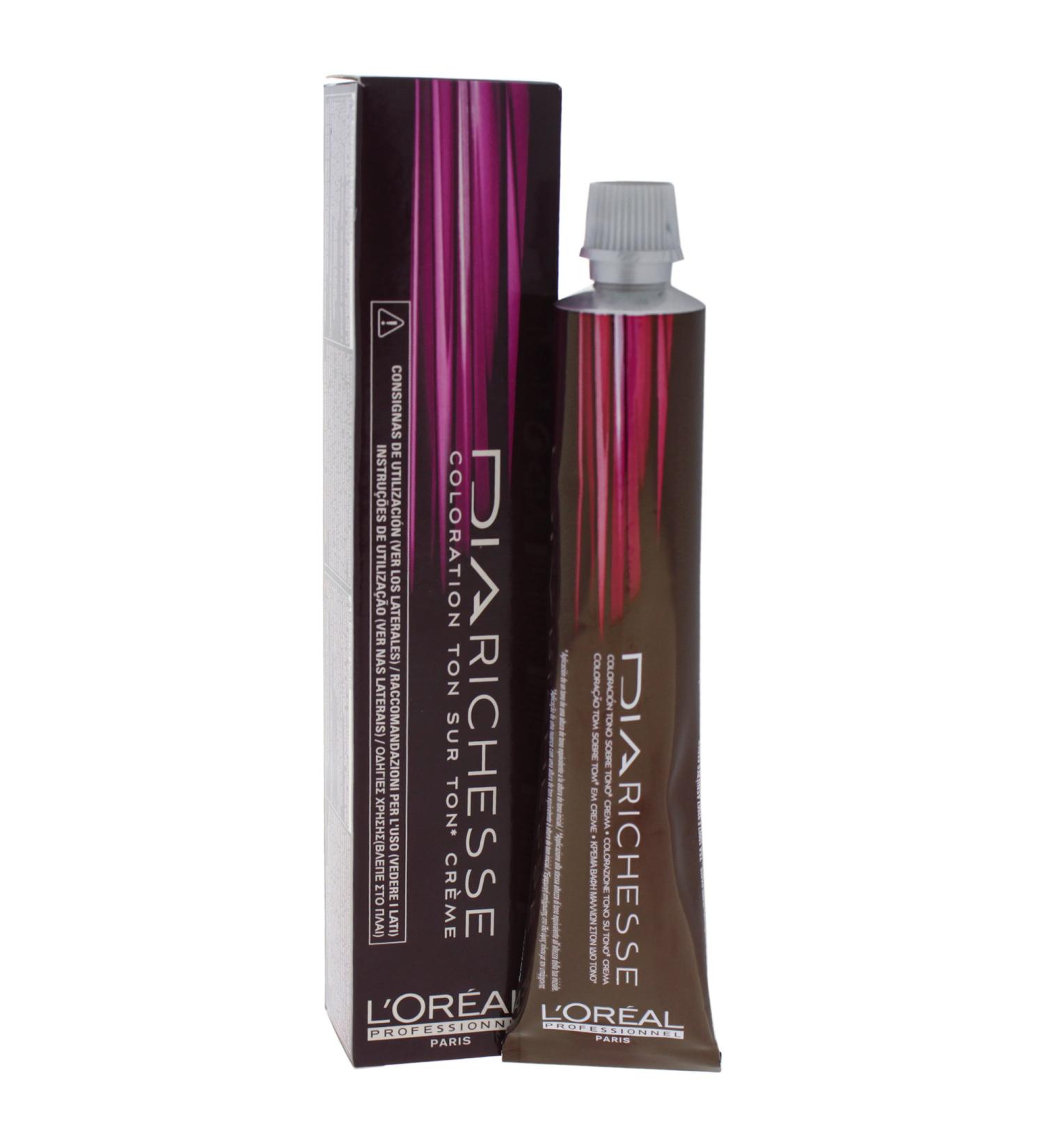 L'Oreal DIARICHESSE 7 35 Terracotta Cream 50 ml Ammonia-free Natural Semi-permanent Hair Color for White Hair Women's Unisex