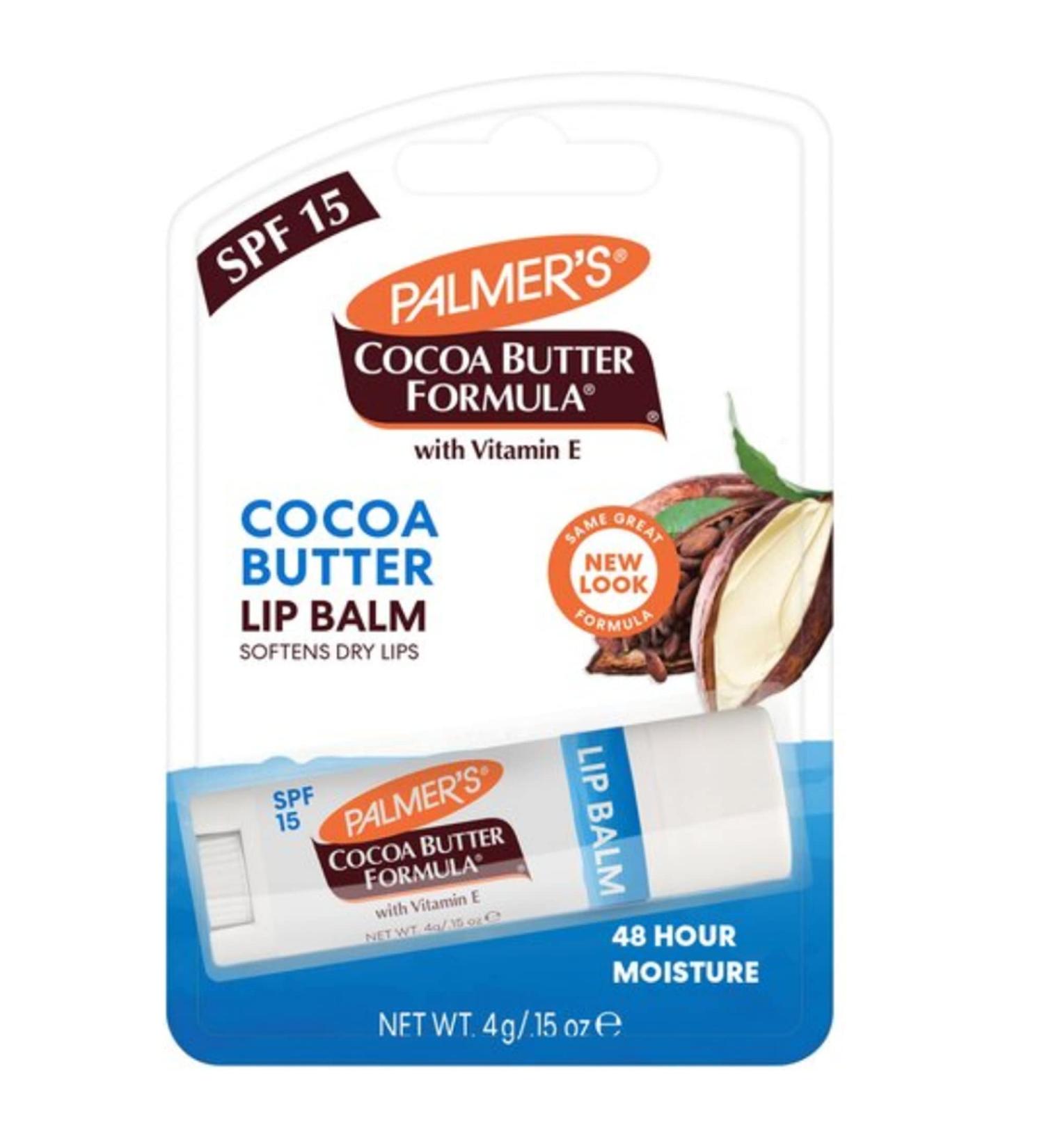 Palmer's Cocoa Butter Lip Balm SPF 15 - Moisturizing Lip Care - Buy Online on GoSupps.com