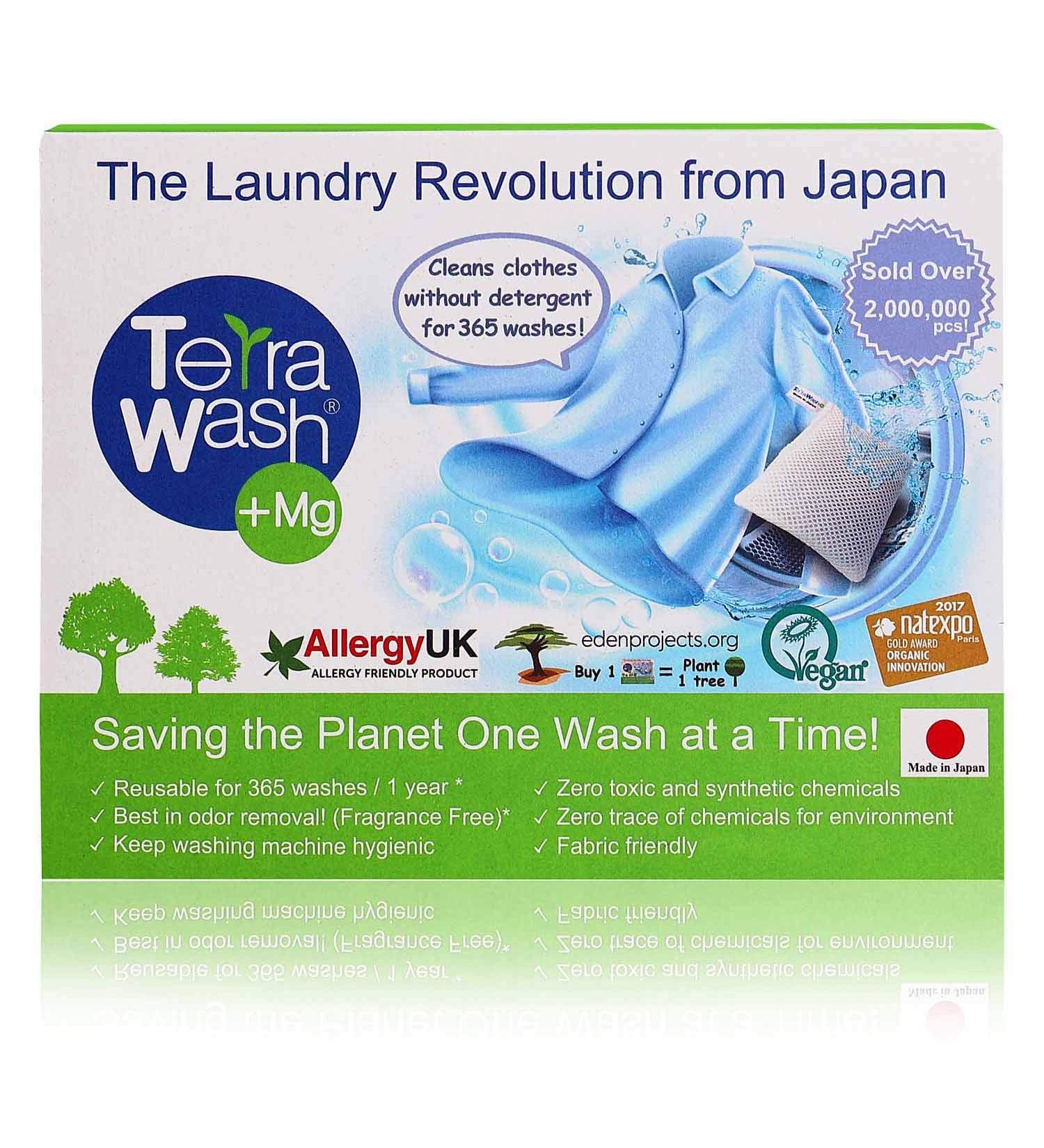 Eco-Friendly Laundry Detergent | Hypoallergenic Organic Unscented - Made in Japan | 365 Washes for Sensitive Skin - Buy Online on GoSupps.com