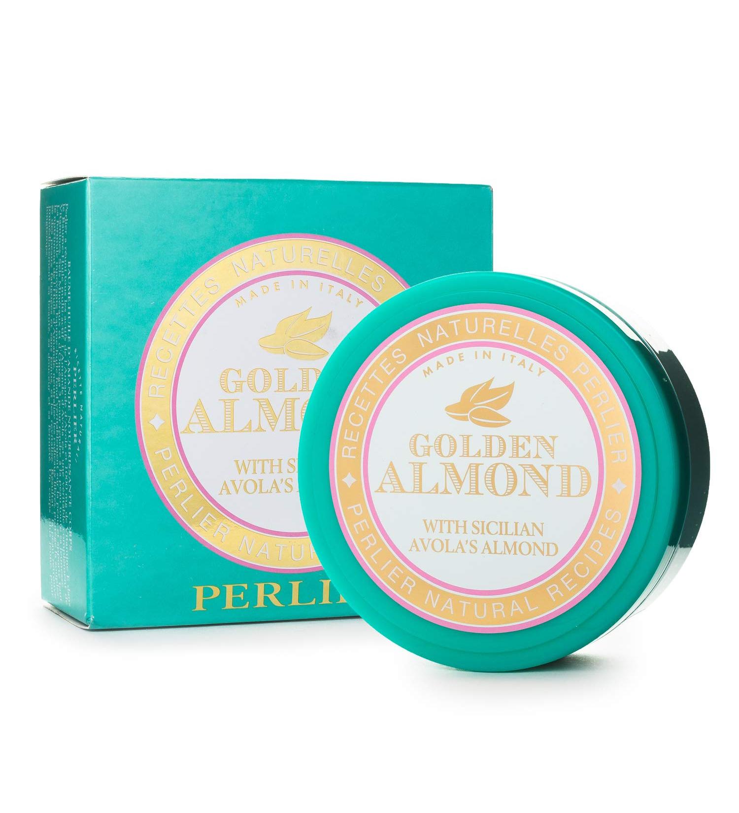 Perlier Golden Almond Bath & Shower Cream 6 7 oz Luxurious Creamy Cleanser with 1000 mg Vitamin E Moisturizing & Revitalizing Formula Soft Foaming Almond Blossom Scent