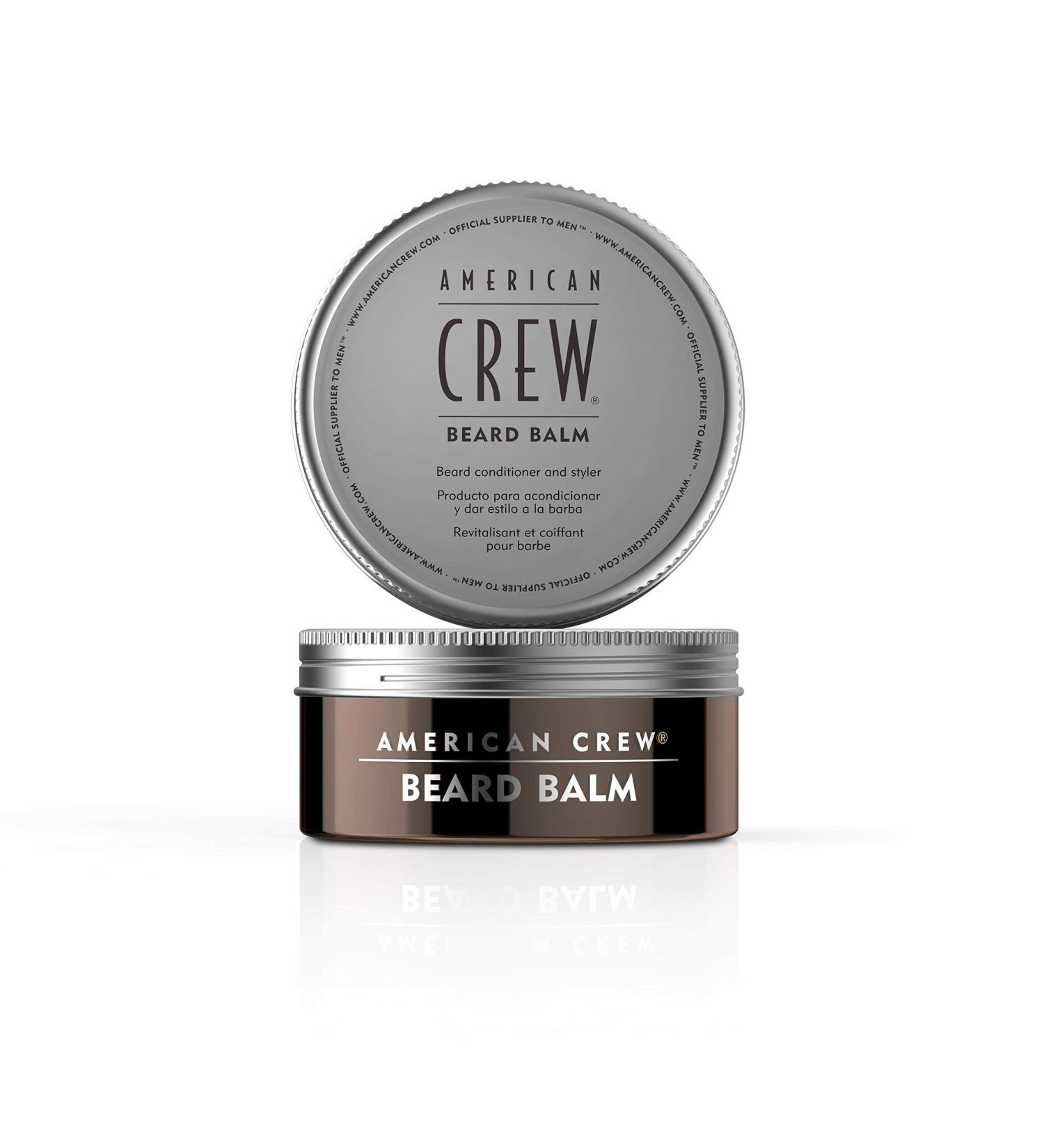 American Crew Beard Balm Conditioner & Styler with Sweet Almond Oil and Shea Butter 2.3 Fl Oz - Buy Online on GoSupps.com