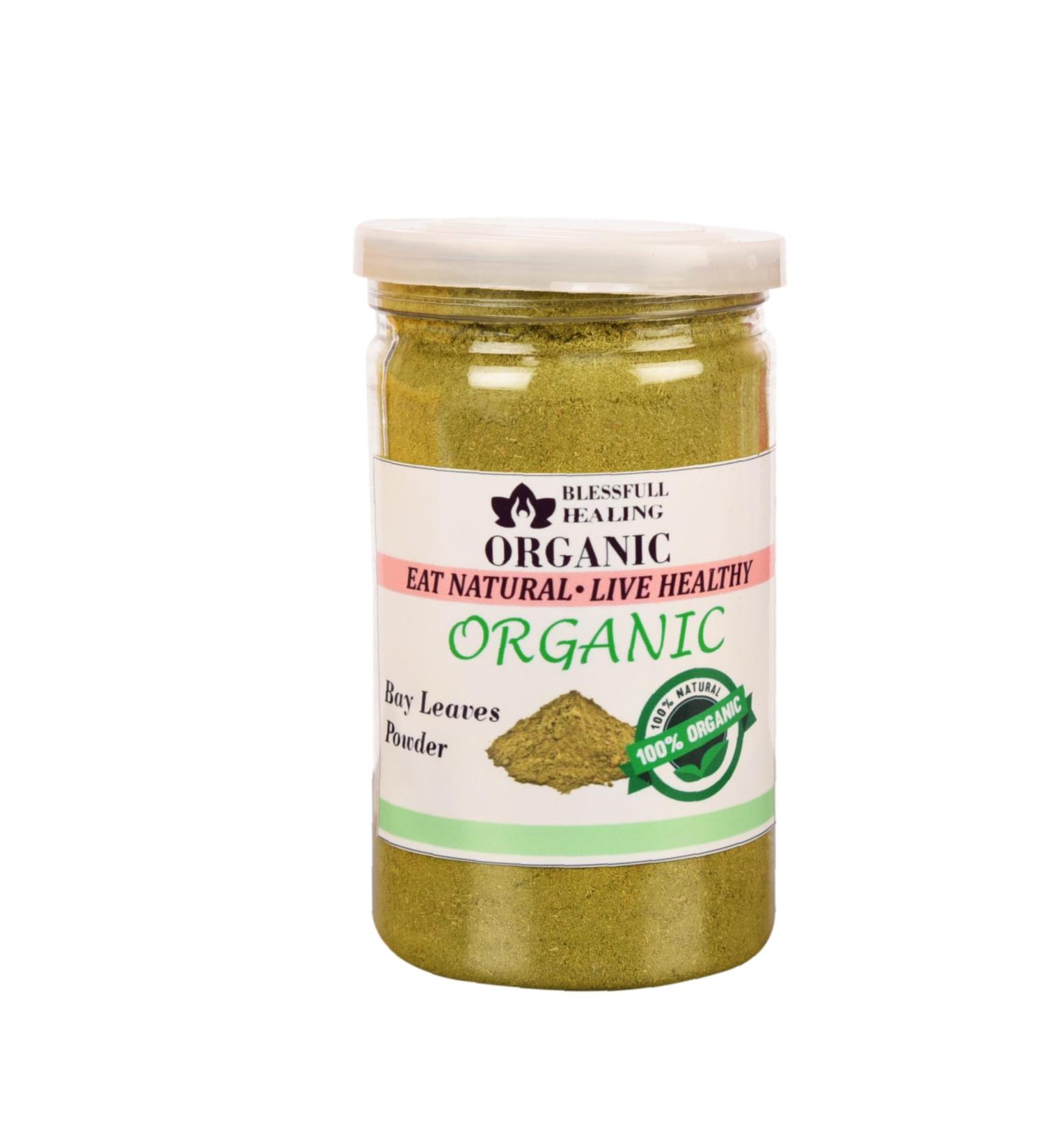 Blessfull Healing Organic Bay Leaves Powder 200 Gram (Packing May Vary) 200 Gram 7.05 oz