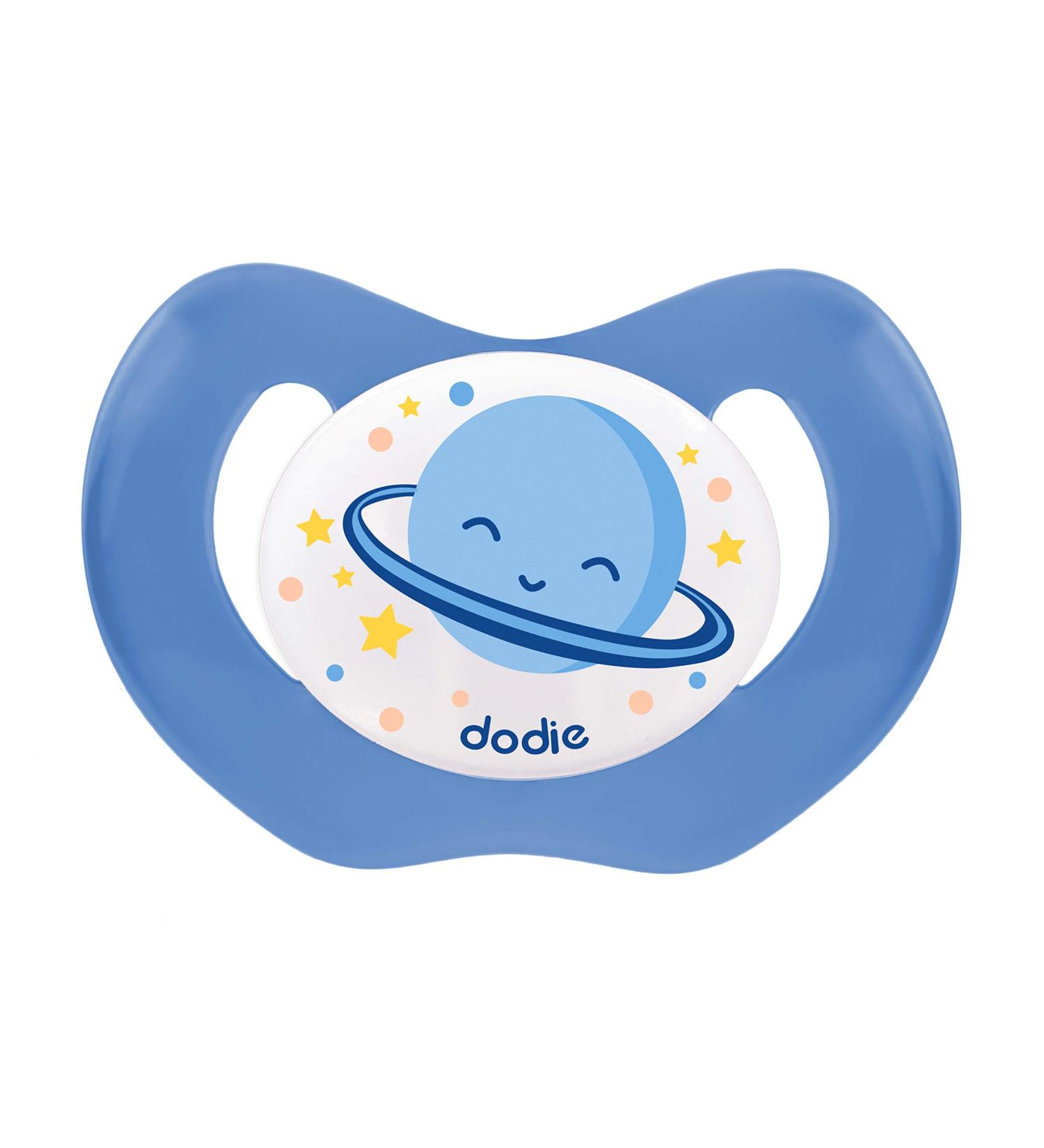 Dodie Physio Night Pacifier 3700763502106 - Multicoloured Rocket/Stars Design for International Shipping - Buy Online on GoSupps.com