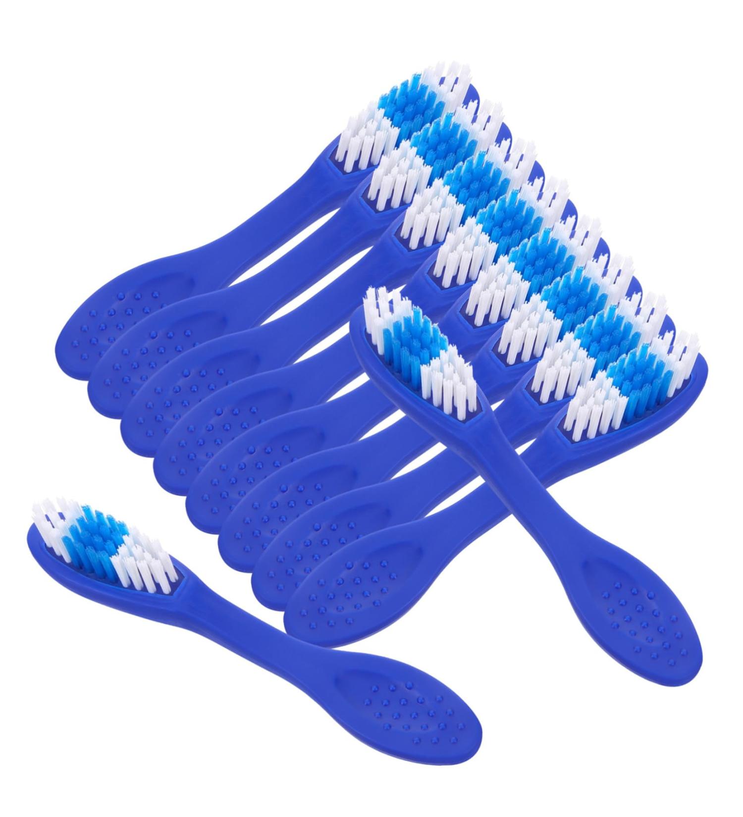 Shop Hapinary Disposable Soft Handle Toothbrush - 10 Pack | Gentle Household & Prison Use - Buy Online on GoSupps.com