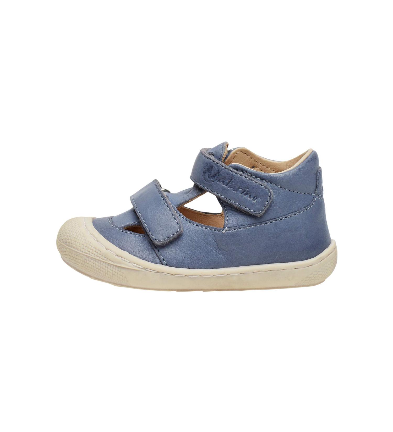 Naturino Puffy-Leather Shoes 3 UK Child Azure - Stylish and Comfortable Kids Footwear - Buy Online on GoSupps.com
