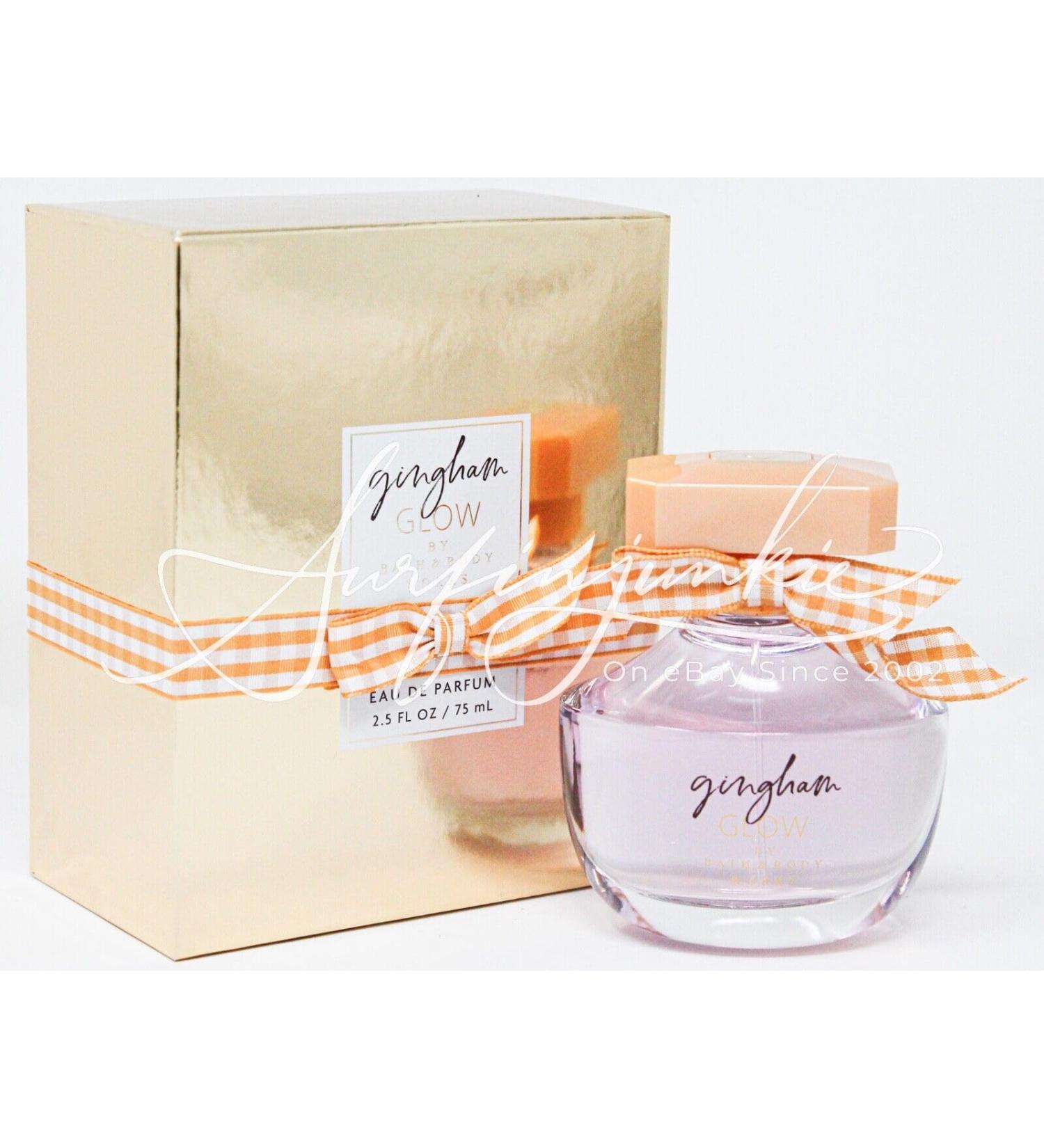 Bath Body works Eau De Parfum Perfume Floral Fragrance spray (Gingham Glow Gold Box Eau de Parfum Perfume 2.5 oz)