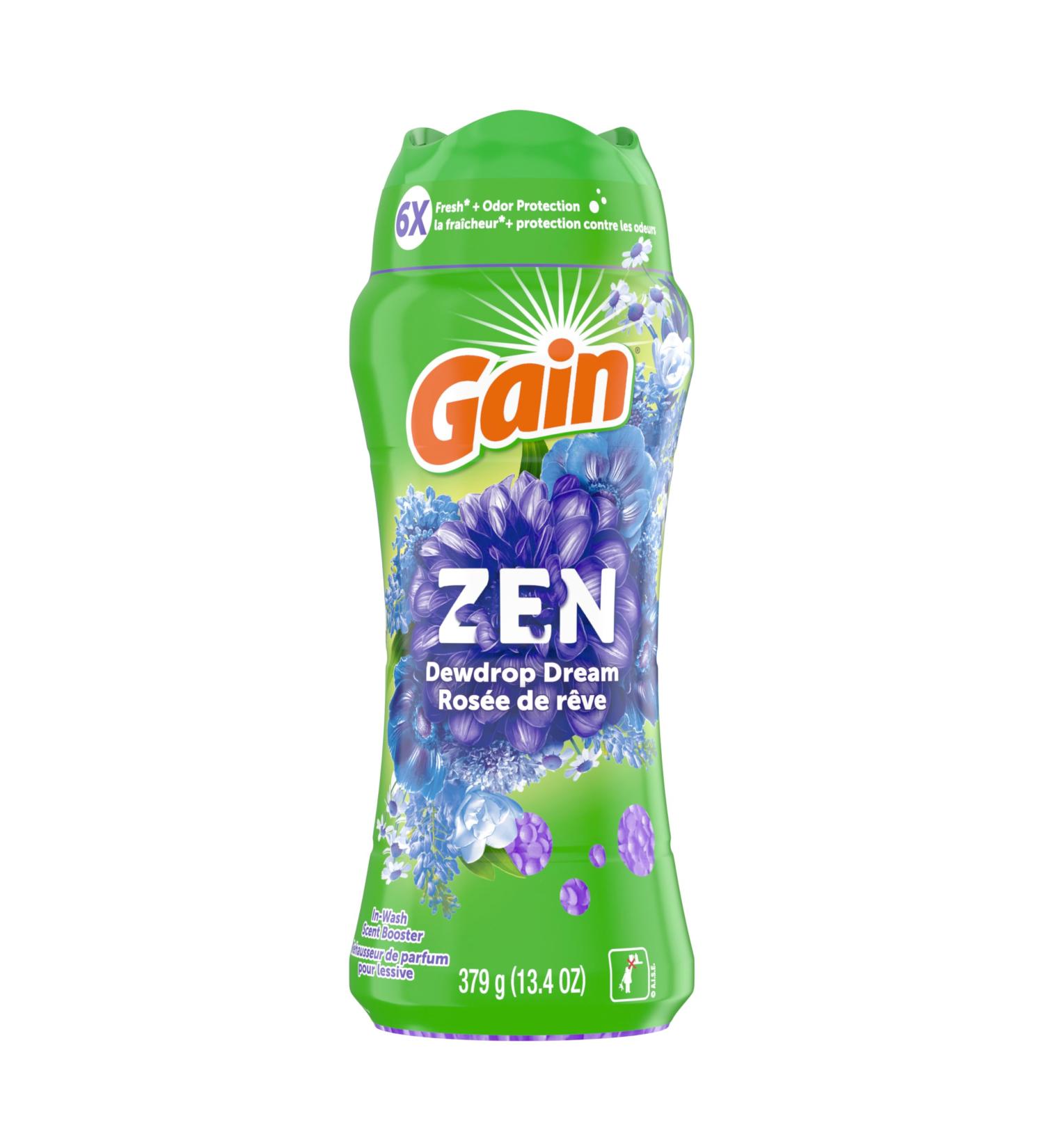 Gain In-Wash Laundry Scent Booster Beads Zen 379 Grams 1 count (Pack of 1) - Buy Online on GoSupps.com