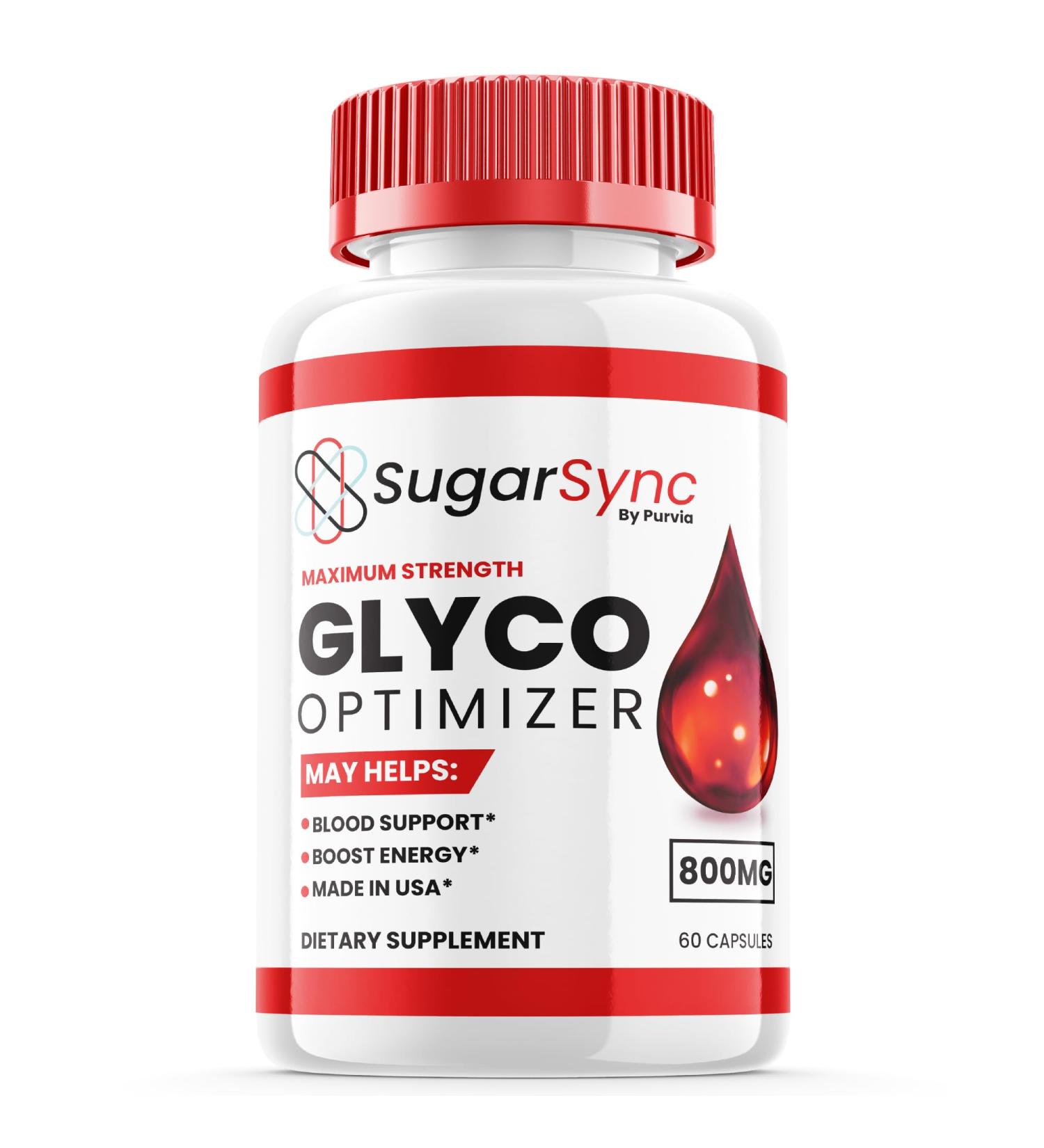 Sugar Sync Glyco Optimizer Sugarsync Glyco Optimizer Sugar Sync Cleanse Glyco Extra Strength Formula Sugar Synce Overall Wellness Support Reviews Sugarsync Maximum Strength USA Made (60 Capsules) - Buy Online on GoSupps.com