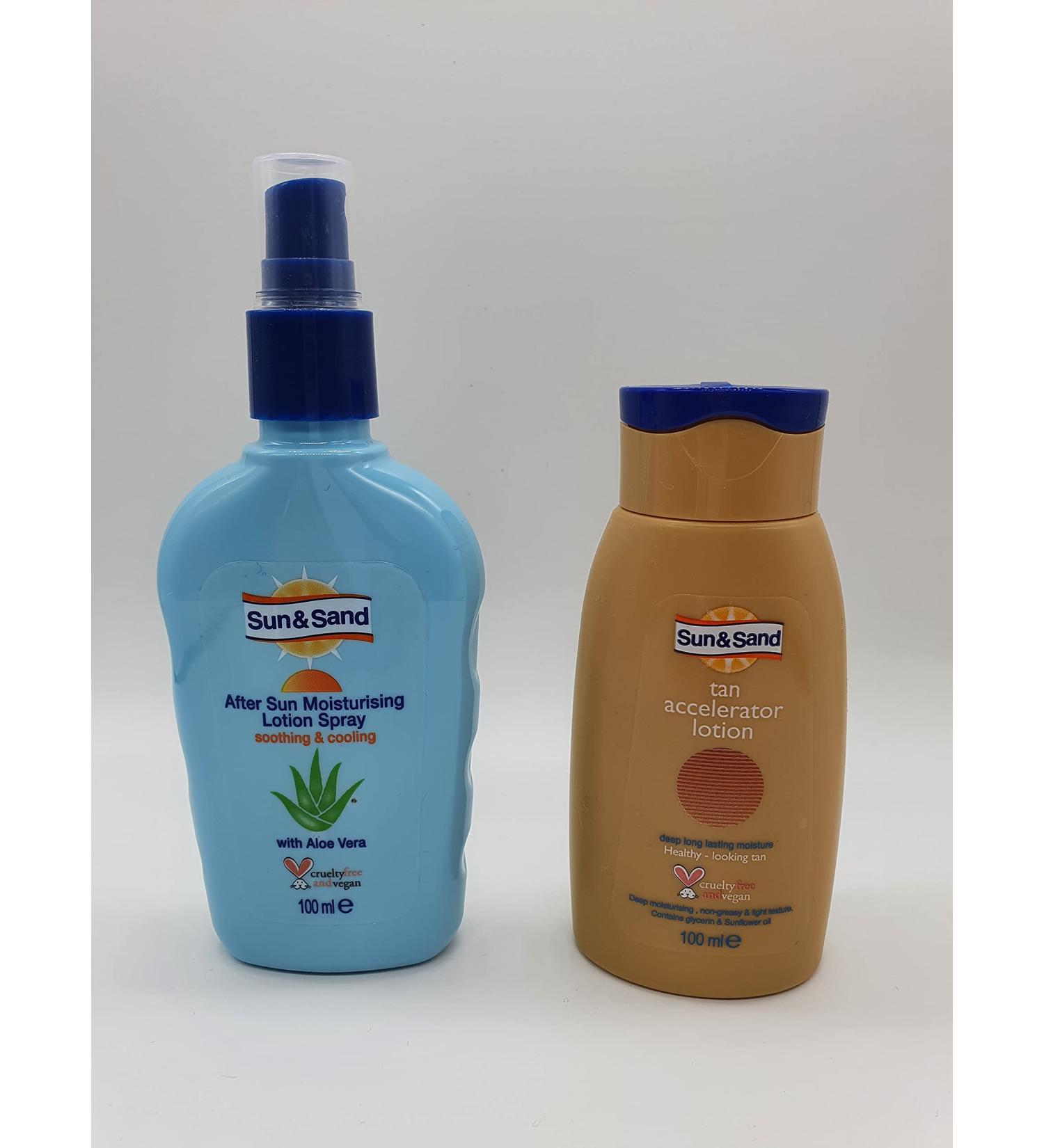 Vegan Cruelty-Free After Sun Moisturising & Tan Accelerator Spray 100ml | Hydrate & Enhance Your Tan - Buy Online on GoSupps.com