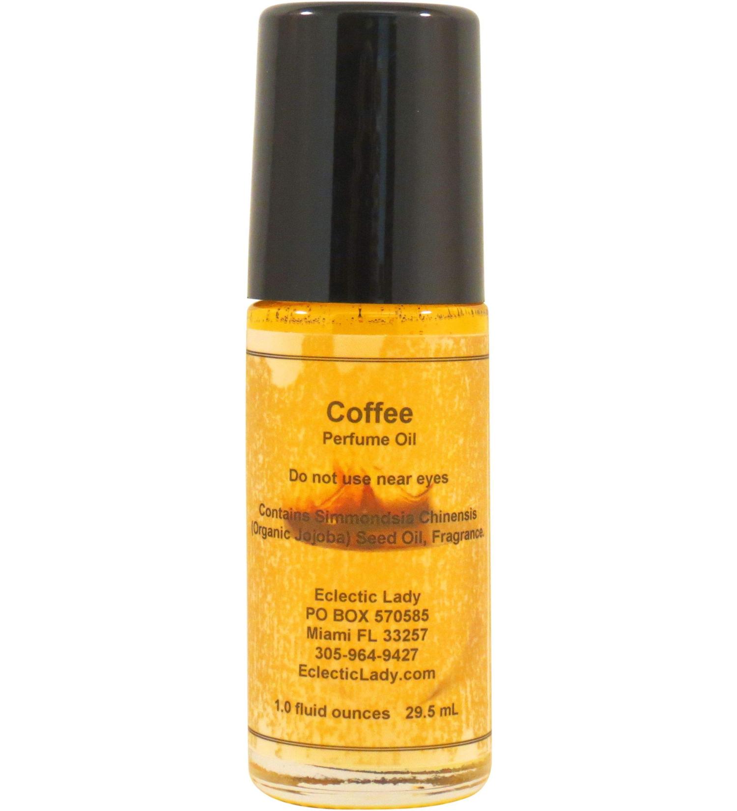 Coffee Perfume Oil - 1.0 Oz Portable Roll-On Fragrance | Long-Lasting Scent & Essential Oils | International Shipping Available - Buy Online on GoSupps.com