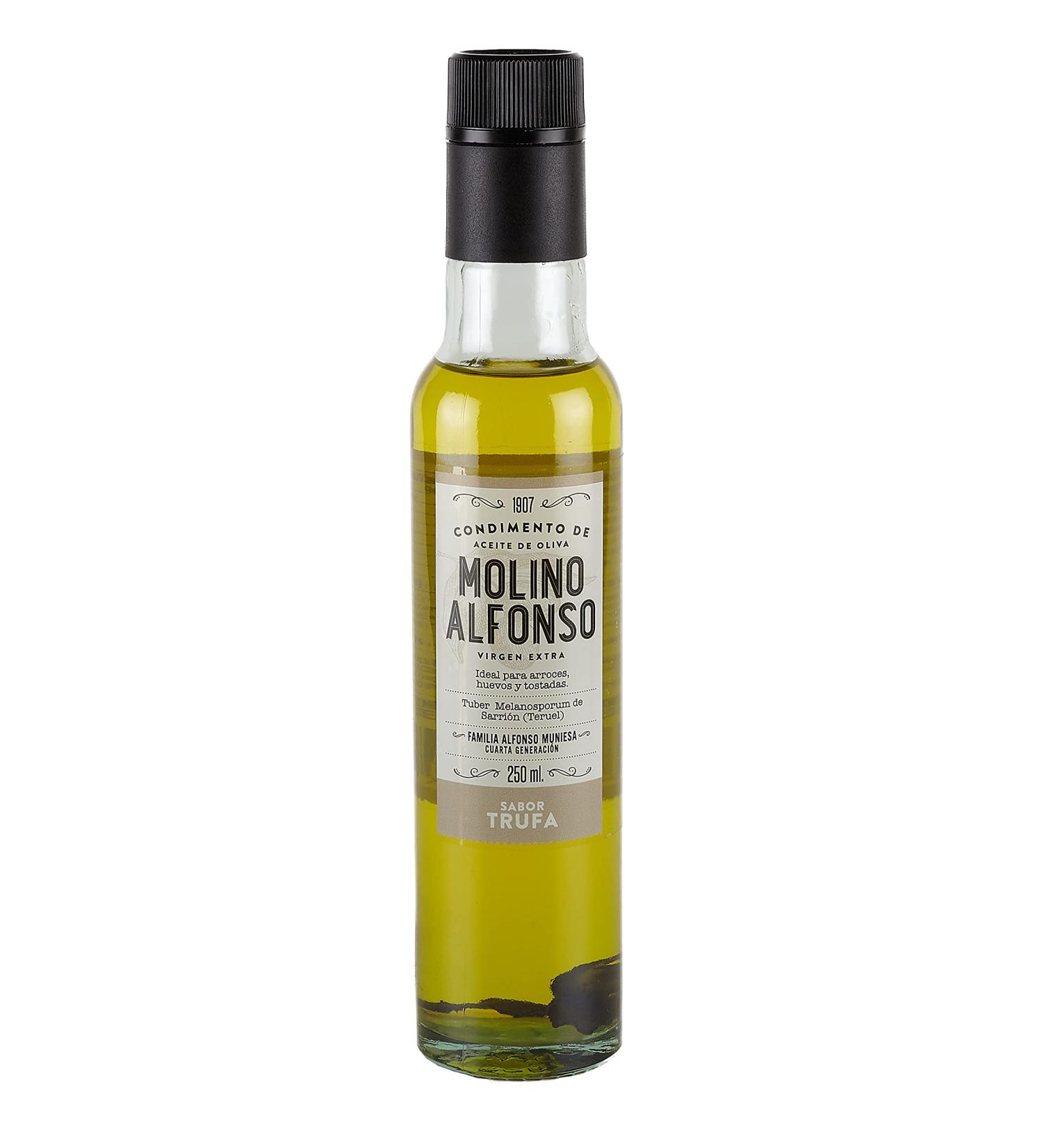 Alfonso Mill Olive oil with truffle slices 250 ml Molino Alfonso - Buy Online on GoSupps.com